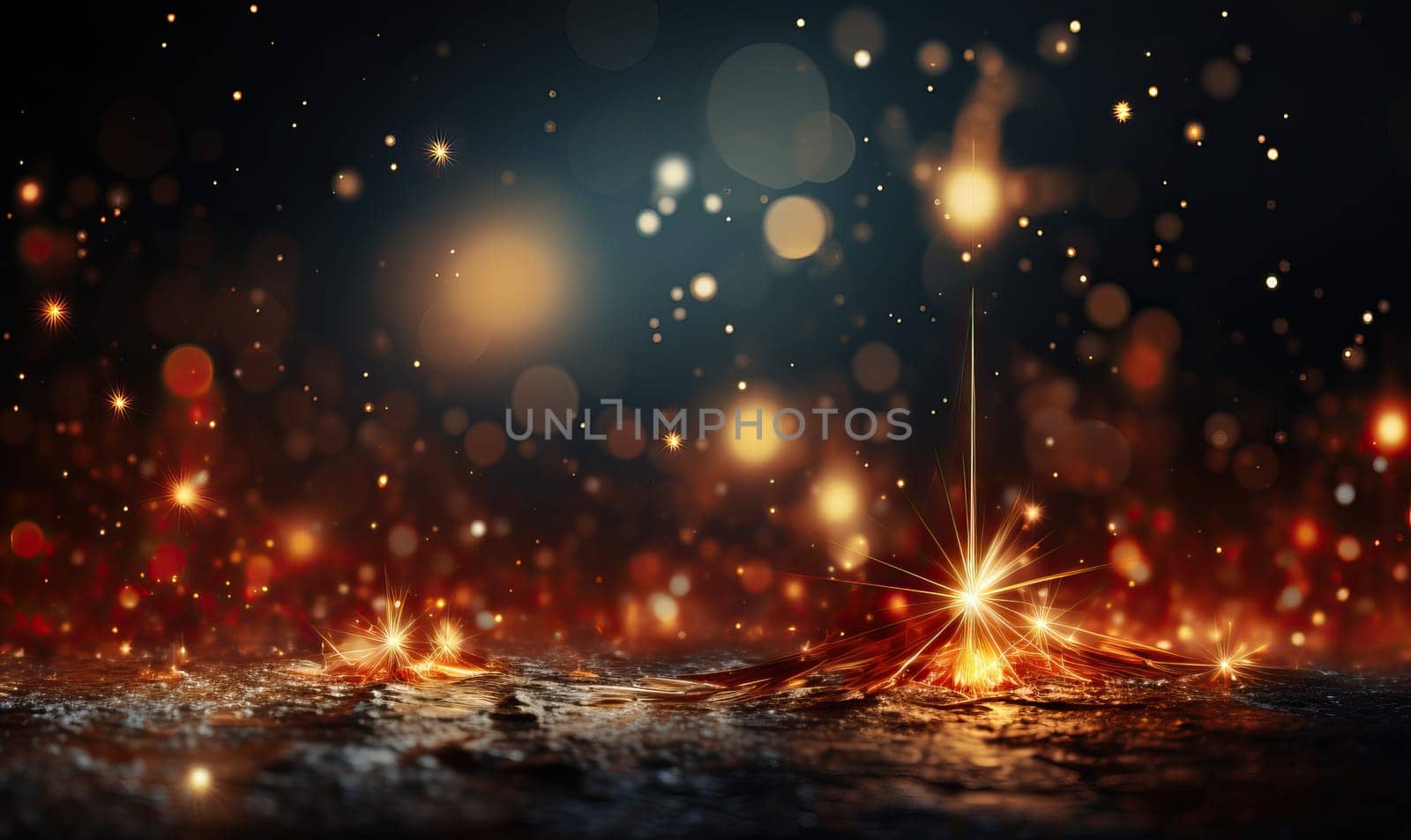 Abstract blurred background with light effects. by Fischeron