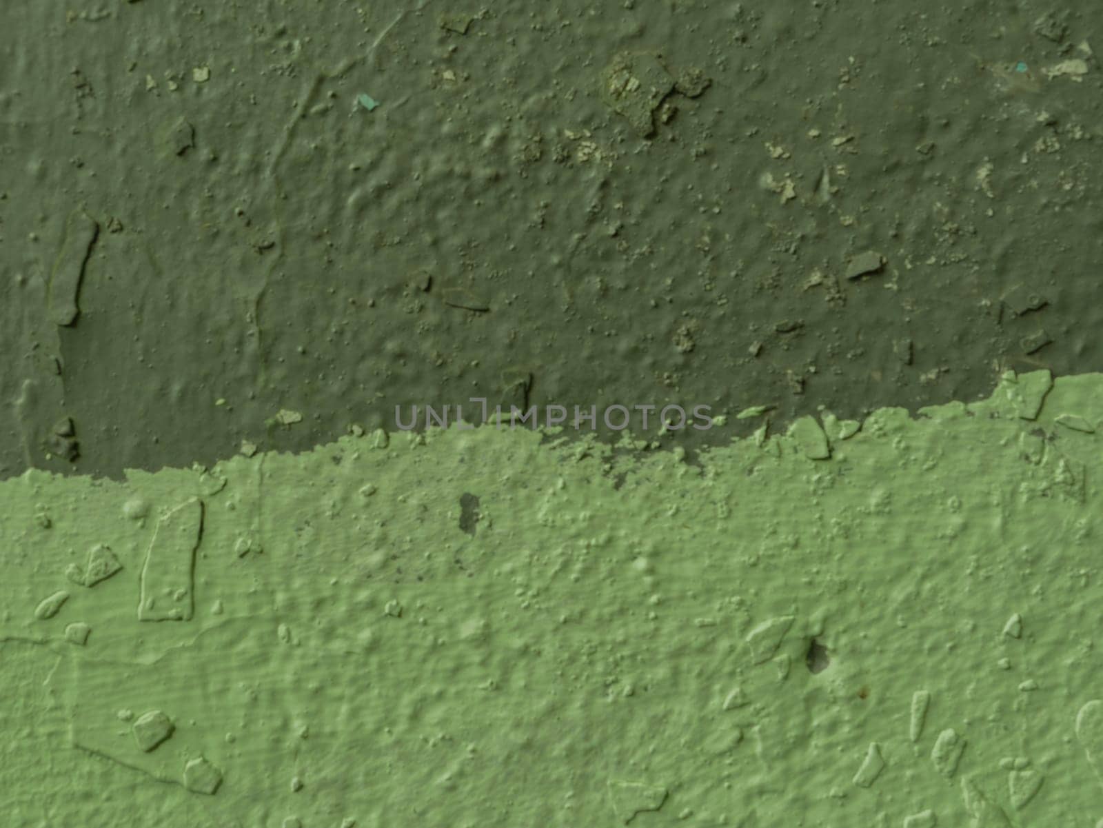 Abstract background from two different shades of green. Wall Painted Two Tone.