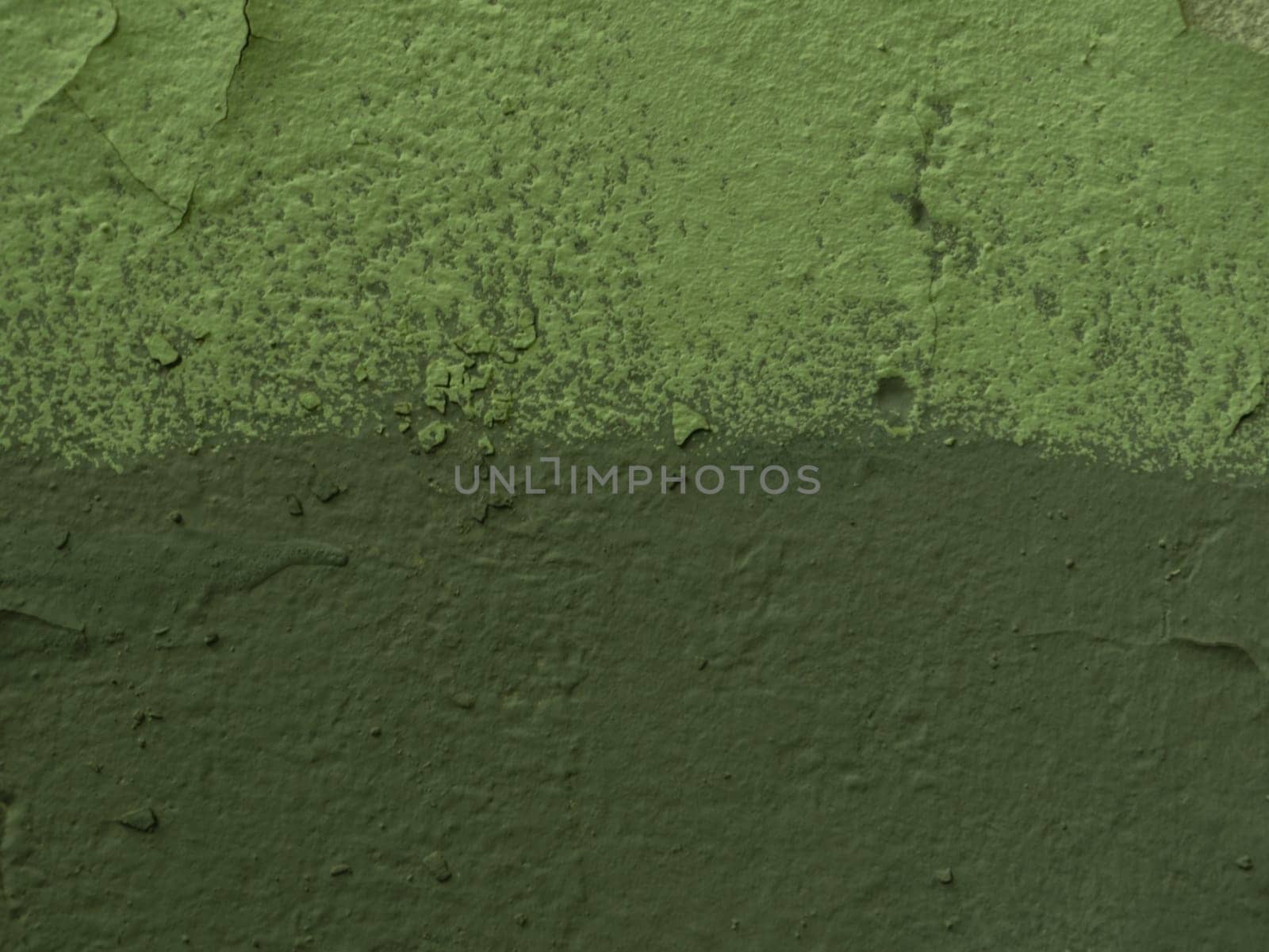 Wall Painted Two Tone. Texture background of two tones: green and light green with a minimal concept.