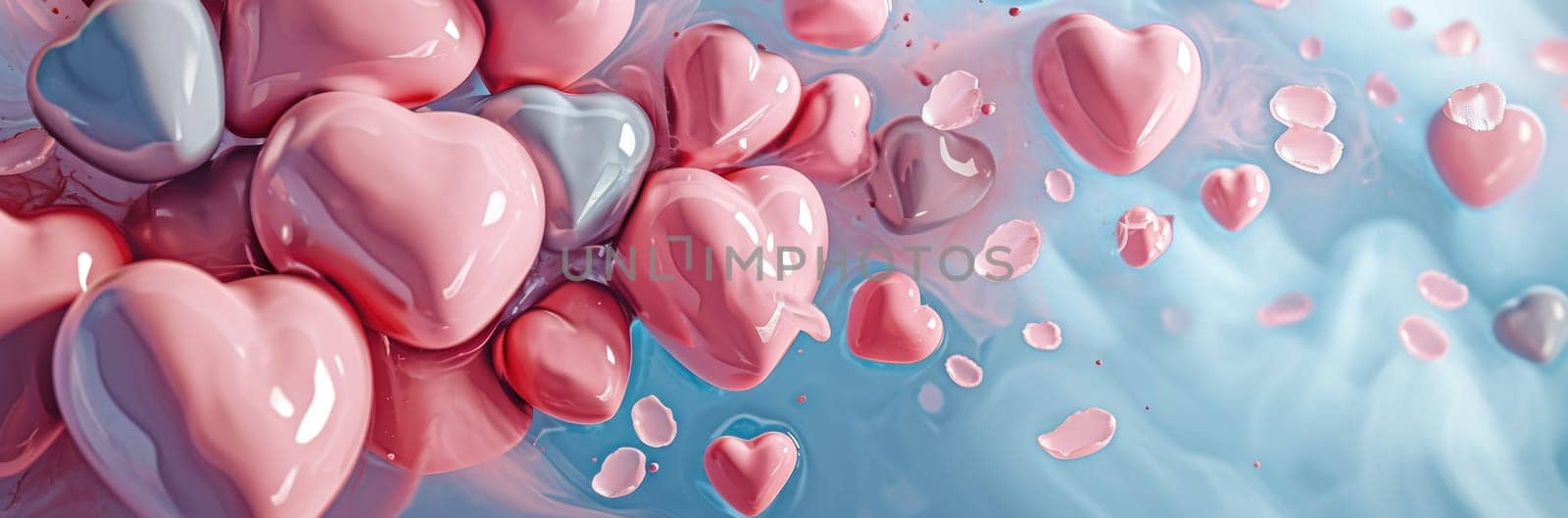pink hearts valentines day abstract background and design backdrop pragma
