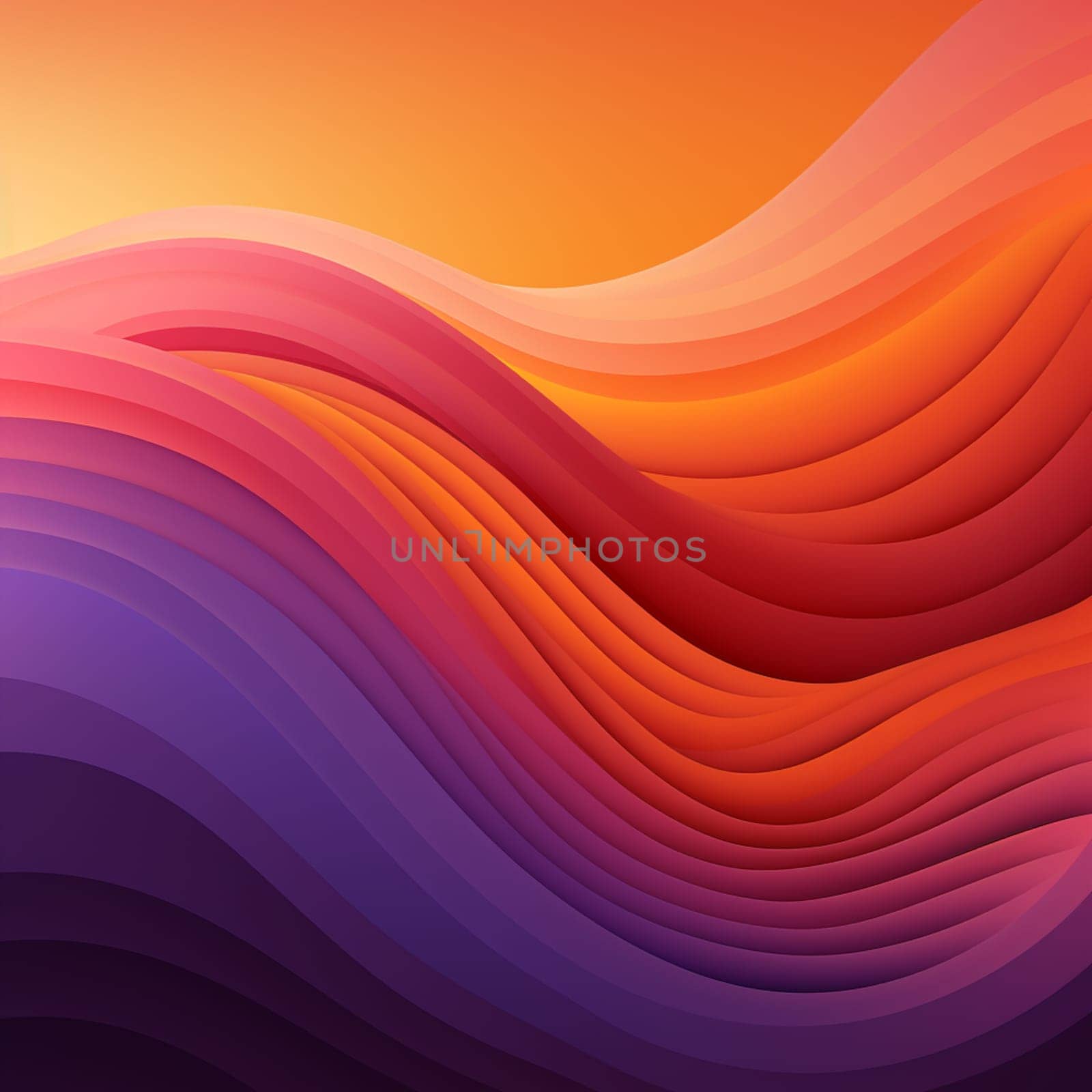 Artistic and classic 3D abstract background of colorful flowing liquid or wave patterns with vignette effect. Art painting of wave pattern. Retro and vintage design. by Andelov13