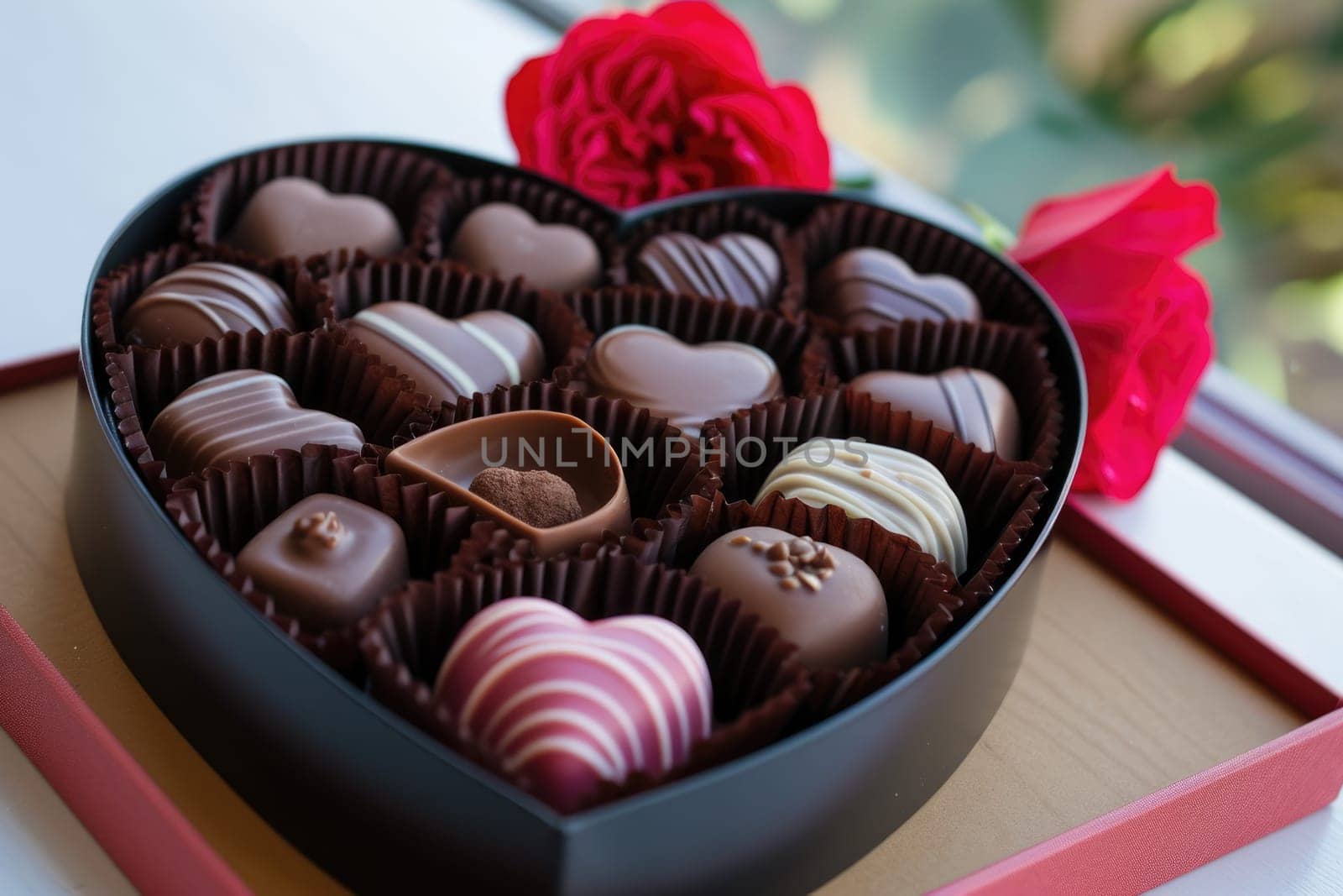 heart shape chocolate for valentines day present and gift pragma