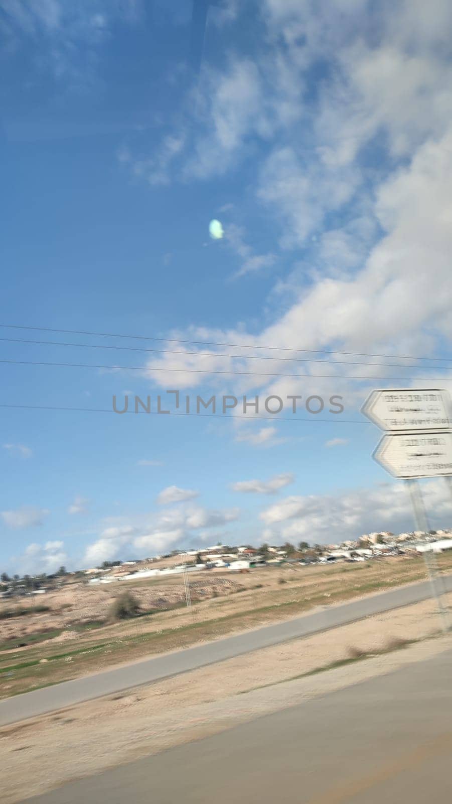 Blue light sky nature white clouds whether background . High quality photo