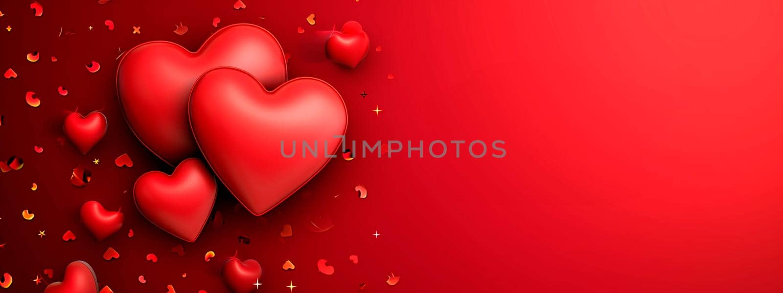 Heart card for Valentine's Day. Selective focus. by yanadjana