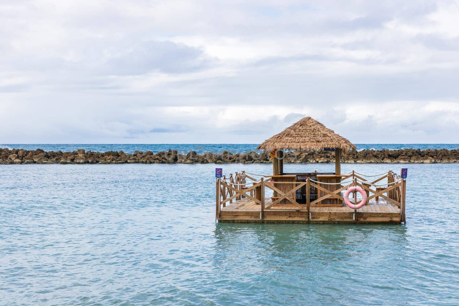 Labadee exotic tropical beach, Haiti, Caribbean Sea