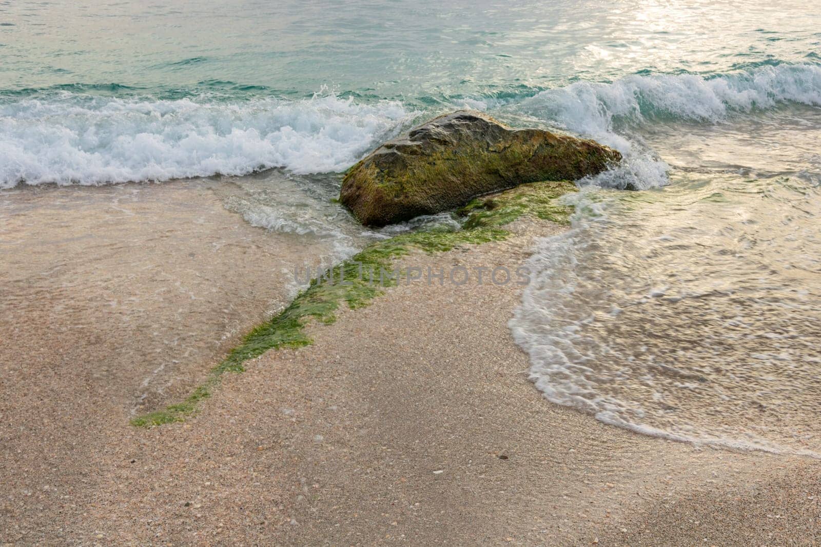 Peaceful beach in Saint Barthélemy (St. Barts, St. Barth) Caribbean by vladispas