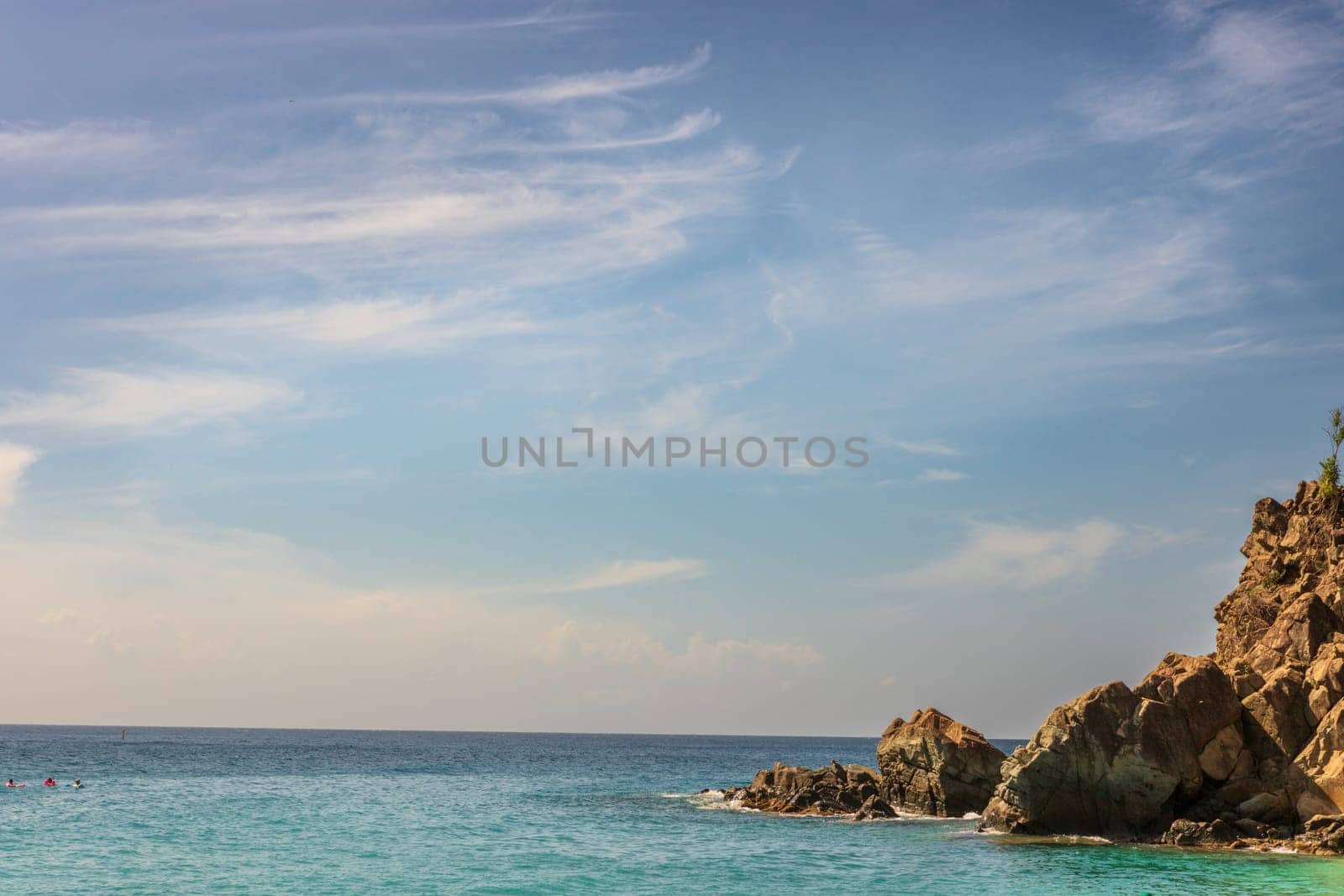 Peaceful beach in Saint Barthélemy (St. Barts, St. Barth) Caribbean