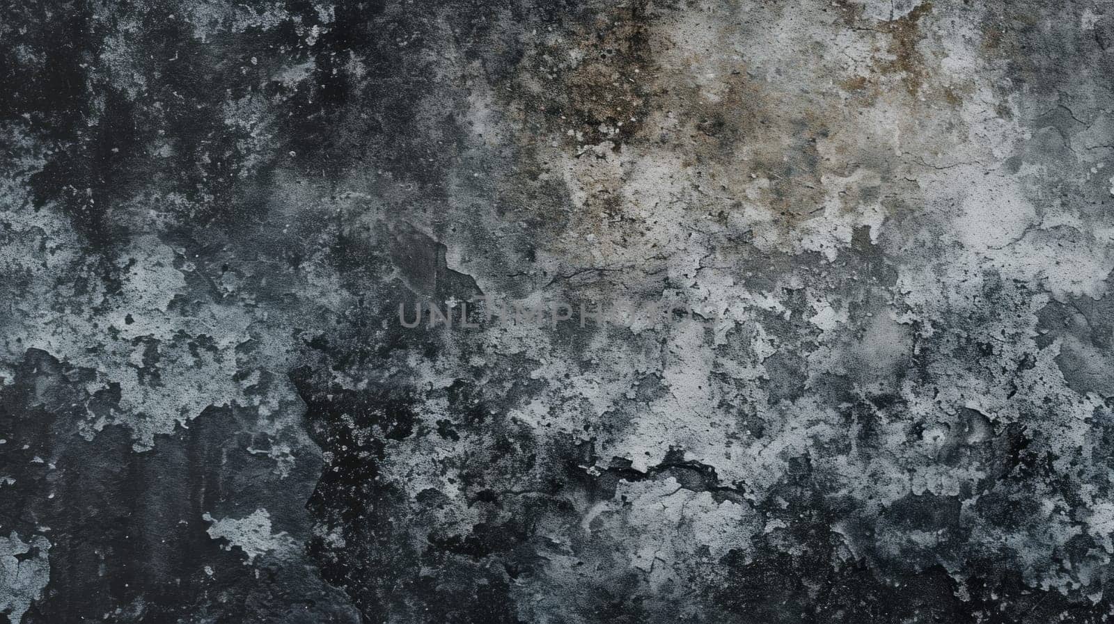 Dark grunge texture. Created using AI generated technology and image editing software.