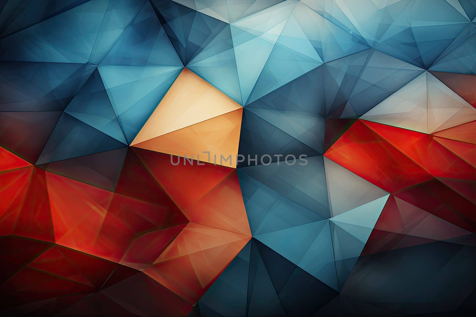 Bright, multicolored abstraction with combinable elements, background, Illustration for cover, interior design, AI generative.
