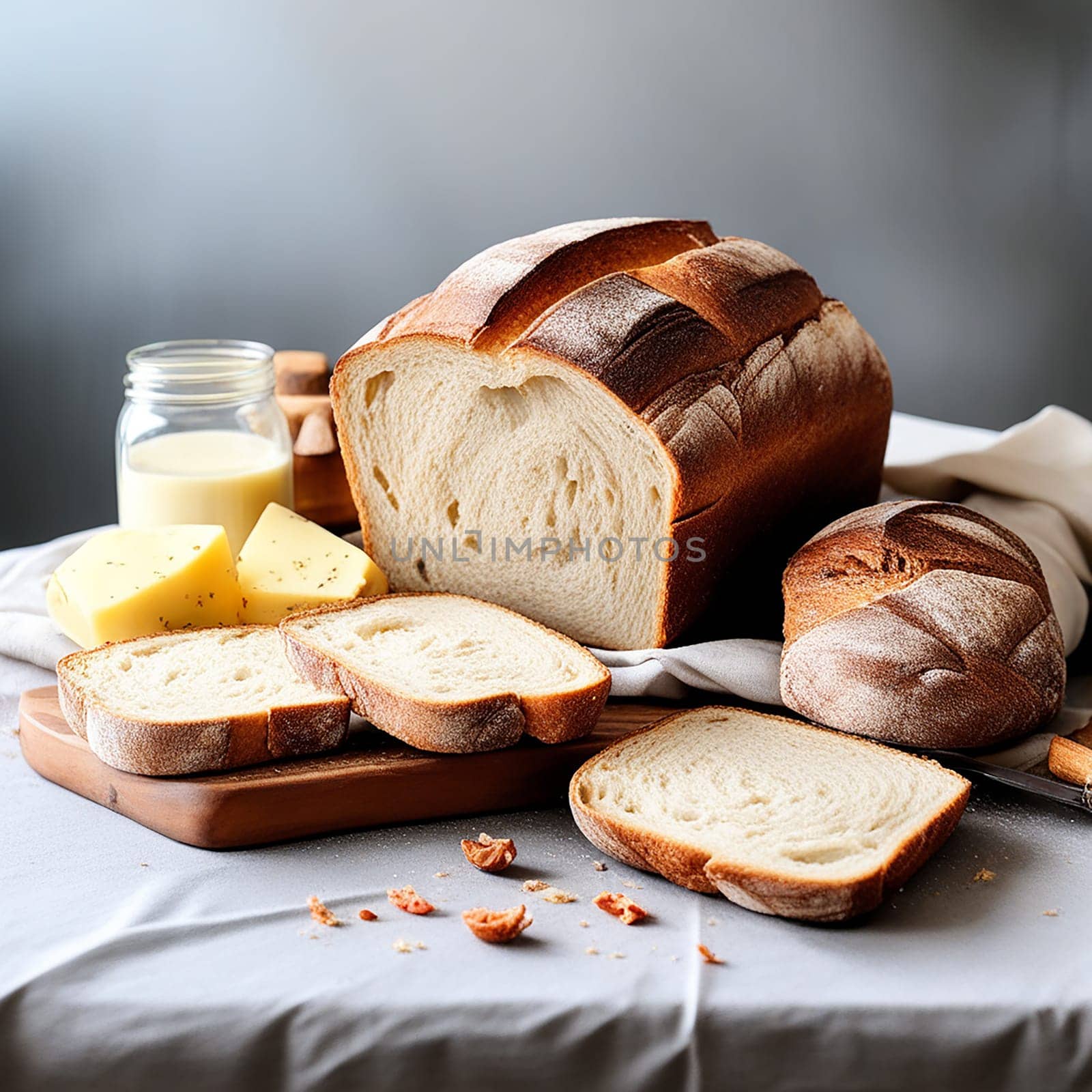 Bread Alchemy: Whole and Sliced Breads Transformed into Culinary Magic