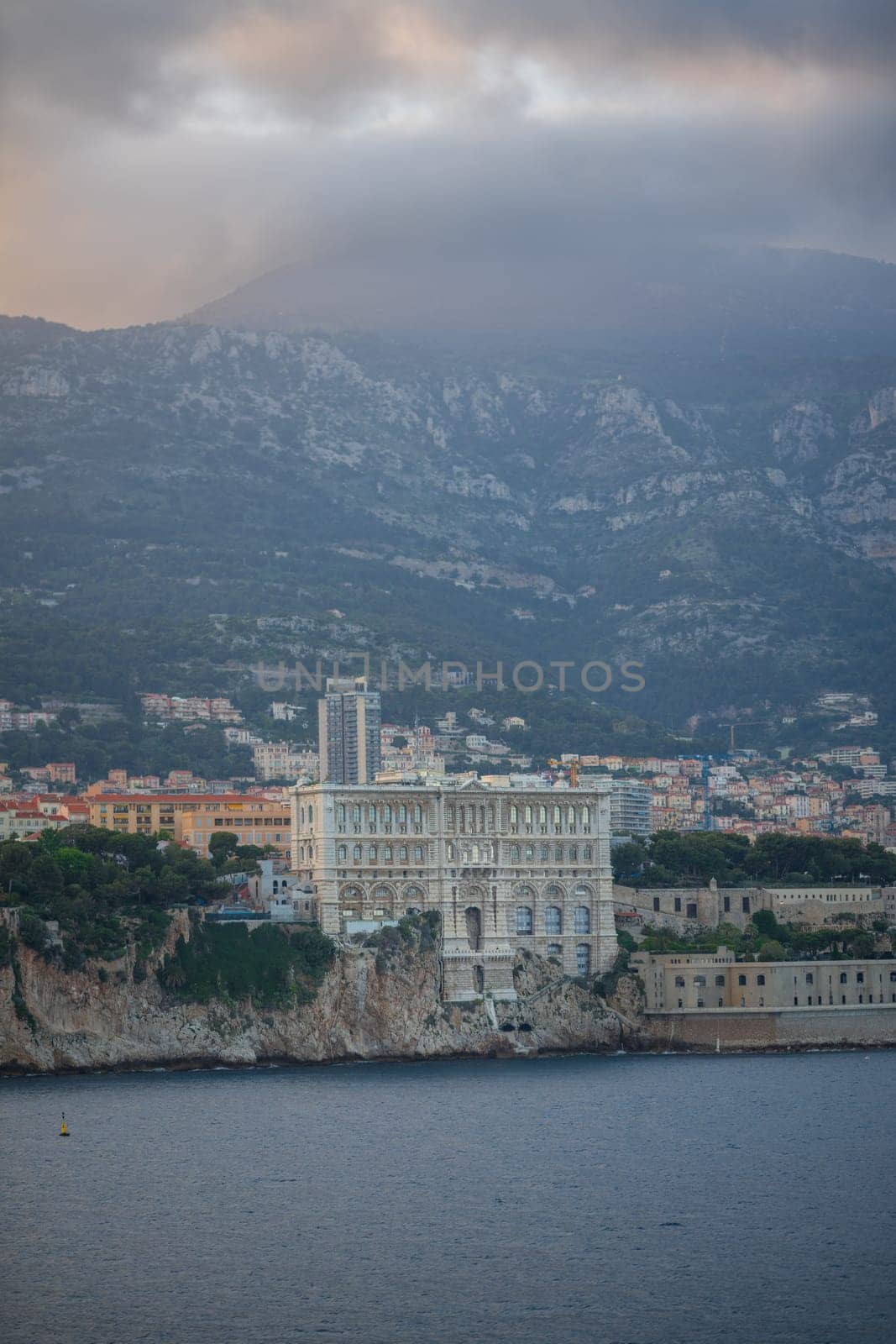 The Oceanographic Museum or Musee Oceanographique in Monte Carlo, Principality of Monaco, French Riviera