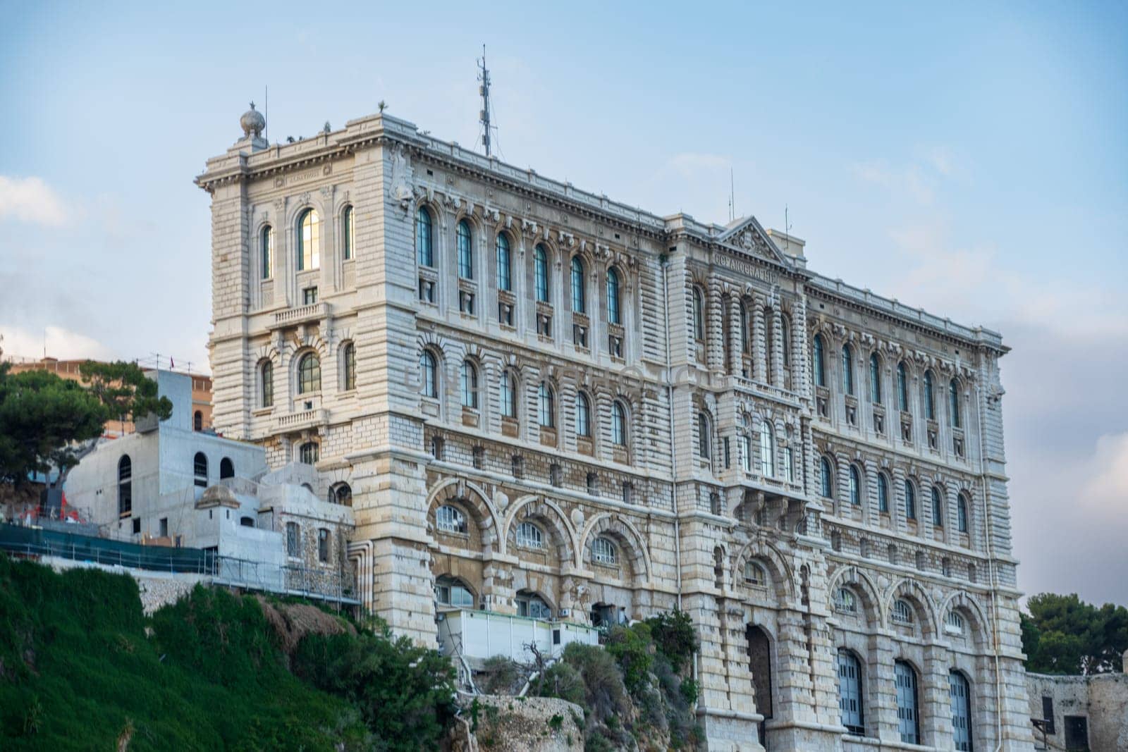 The Oceanographic Museum or Musee Oceanographique in Monte Carlo, Principality of Monaco, French Riviera