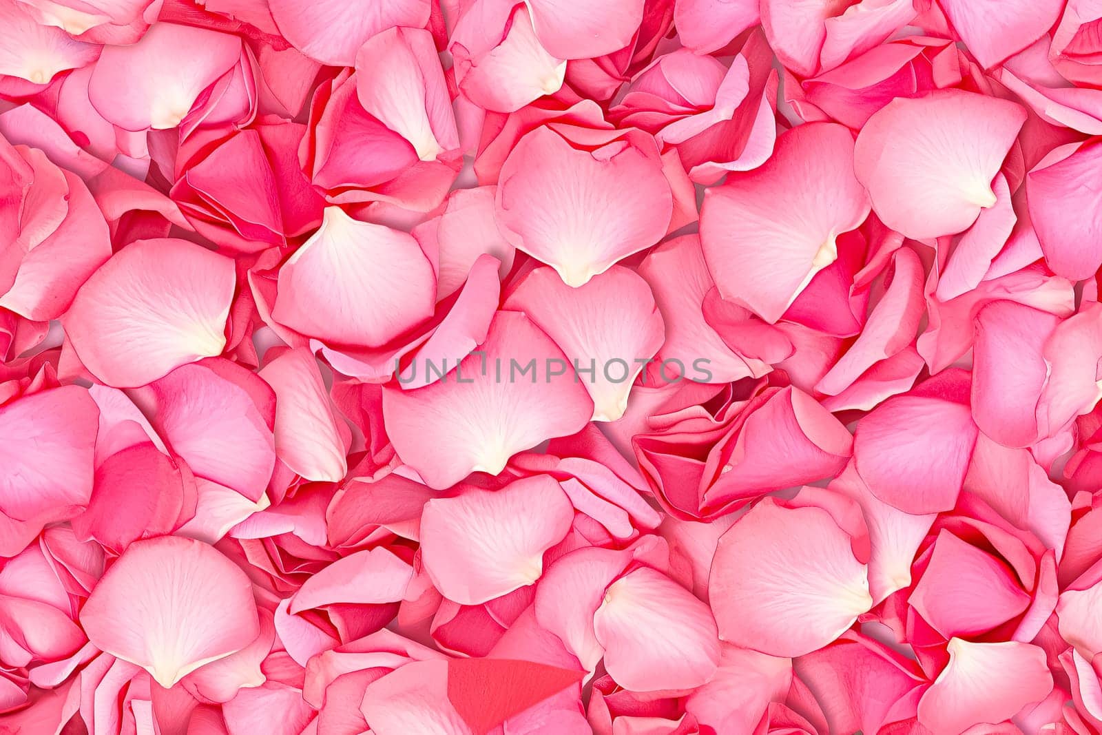 Capture the essence of romance with tender pink rose petals, providing the perfect backdrop for expressing love on Valentines Day. Ample space for your heartfelt text.