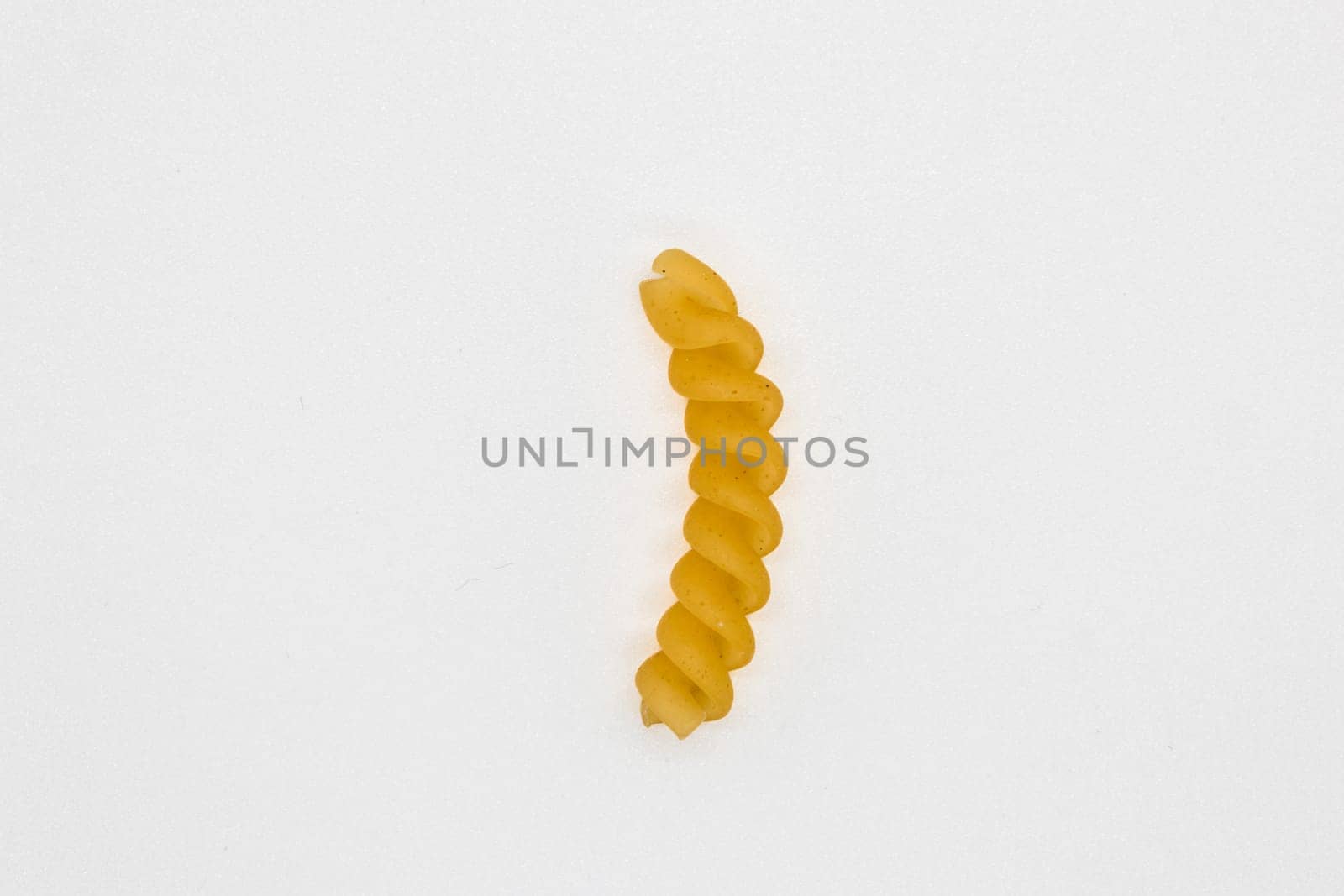 Pasta on a white background by exndiver