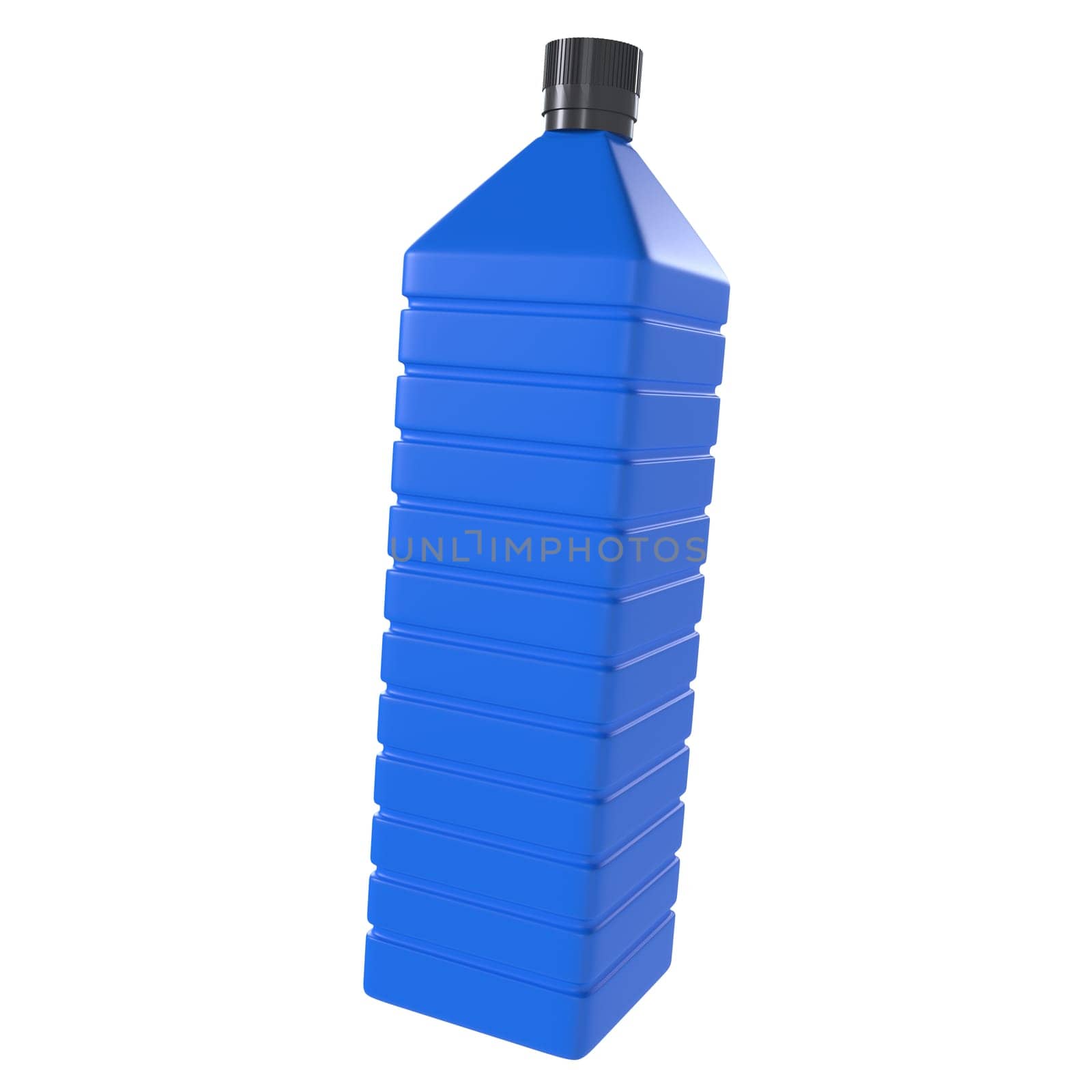 Plastic Bottle isolated on white background. High quality 3d illustration