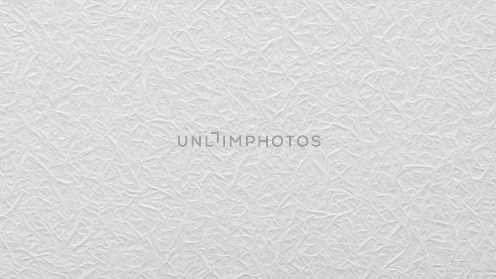 White crumpled paper texture background. Close-up of white paper sheet. by DesignMarjolein