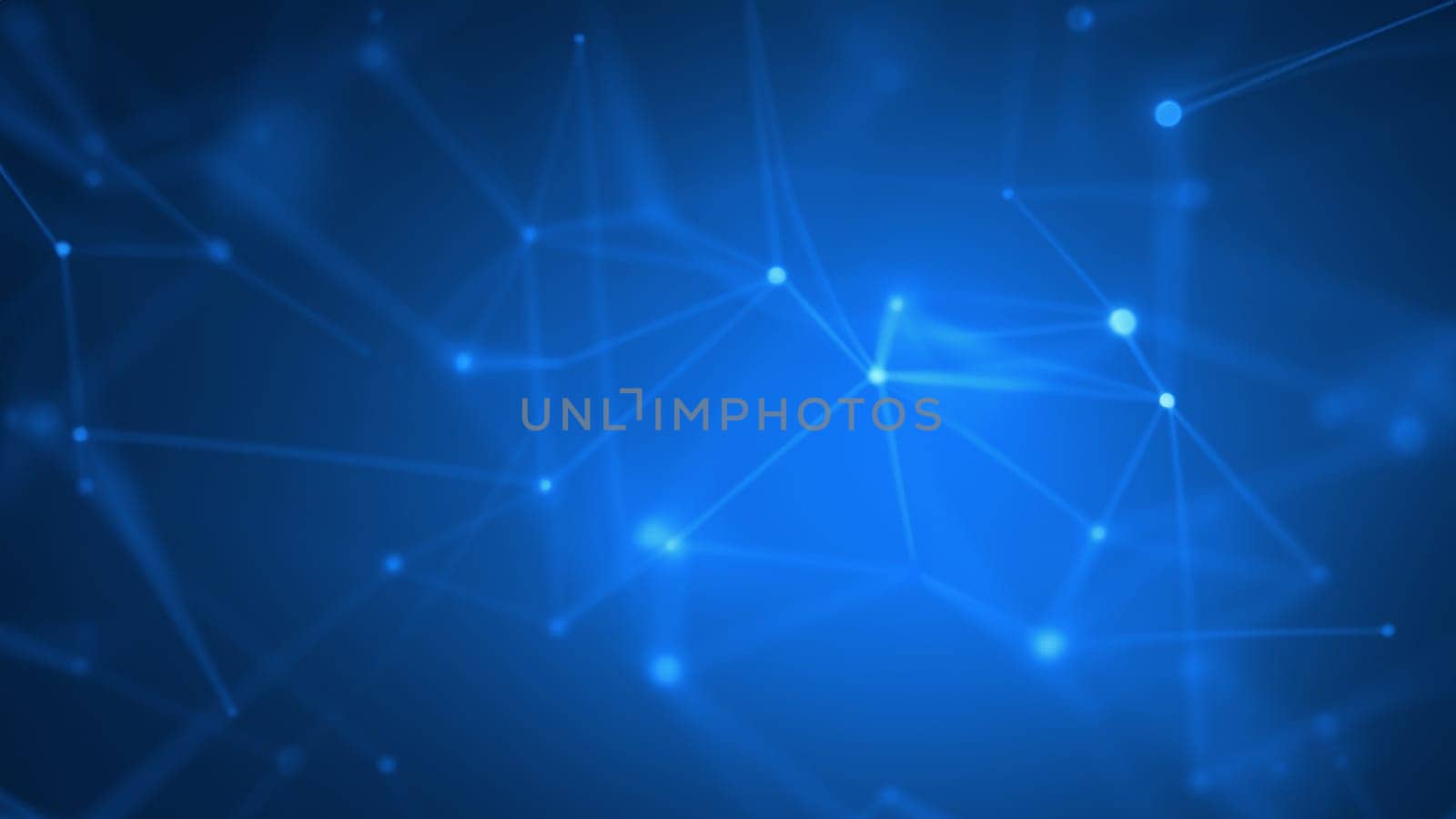 Luminous Network Plexus Abstract Background