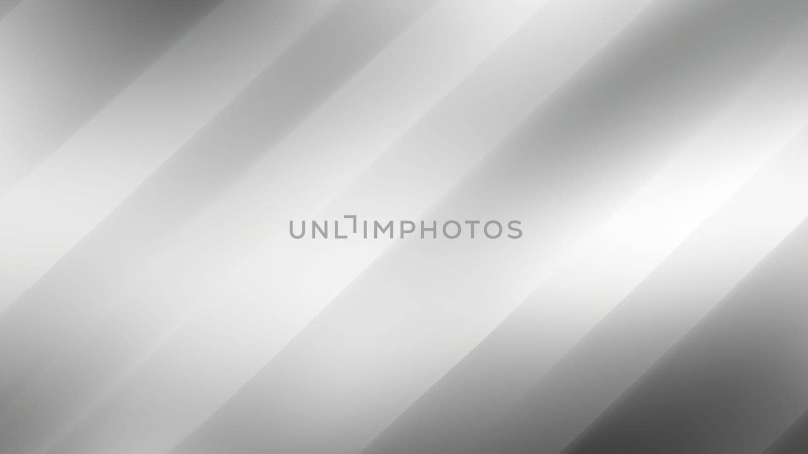 Abstract background with diagonal stripes in blurred white and grey