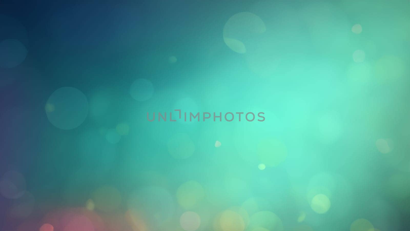 Abstract bokeh background. Soft serene light with defocused spots. by DesignMarjolein