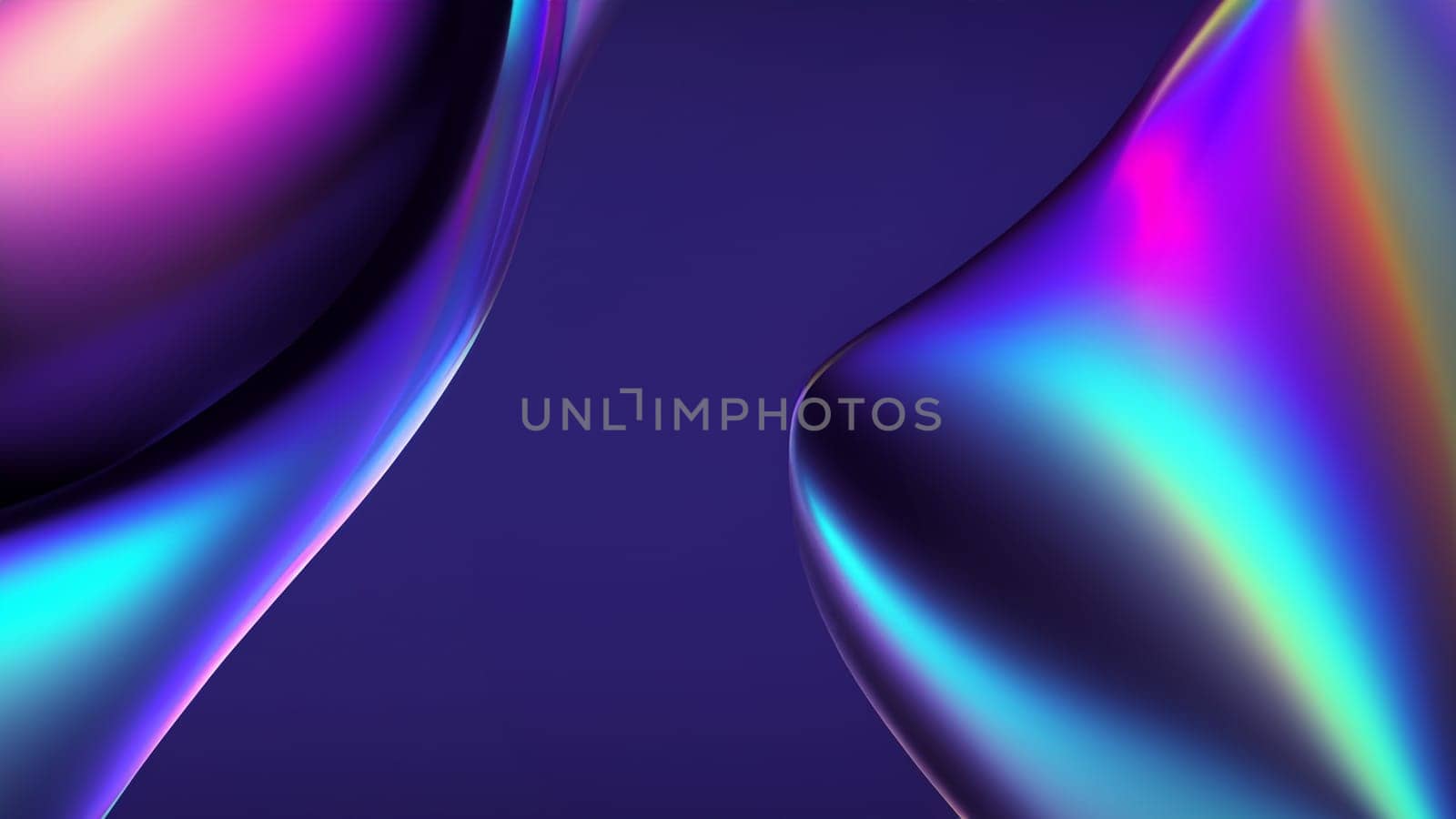 Futuristic Holographic 3D Shapes in Motion by DesignMarjolein