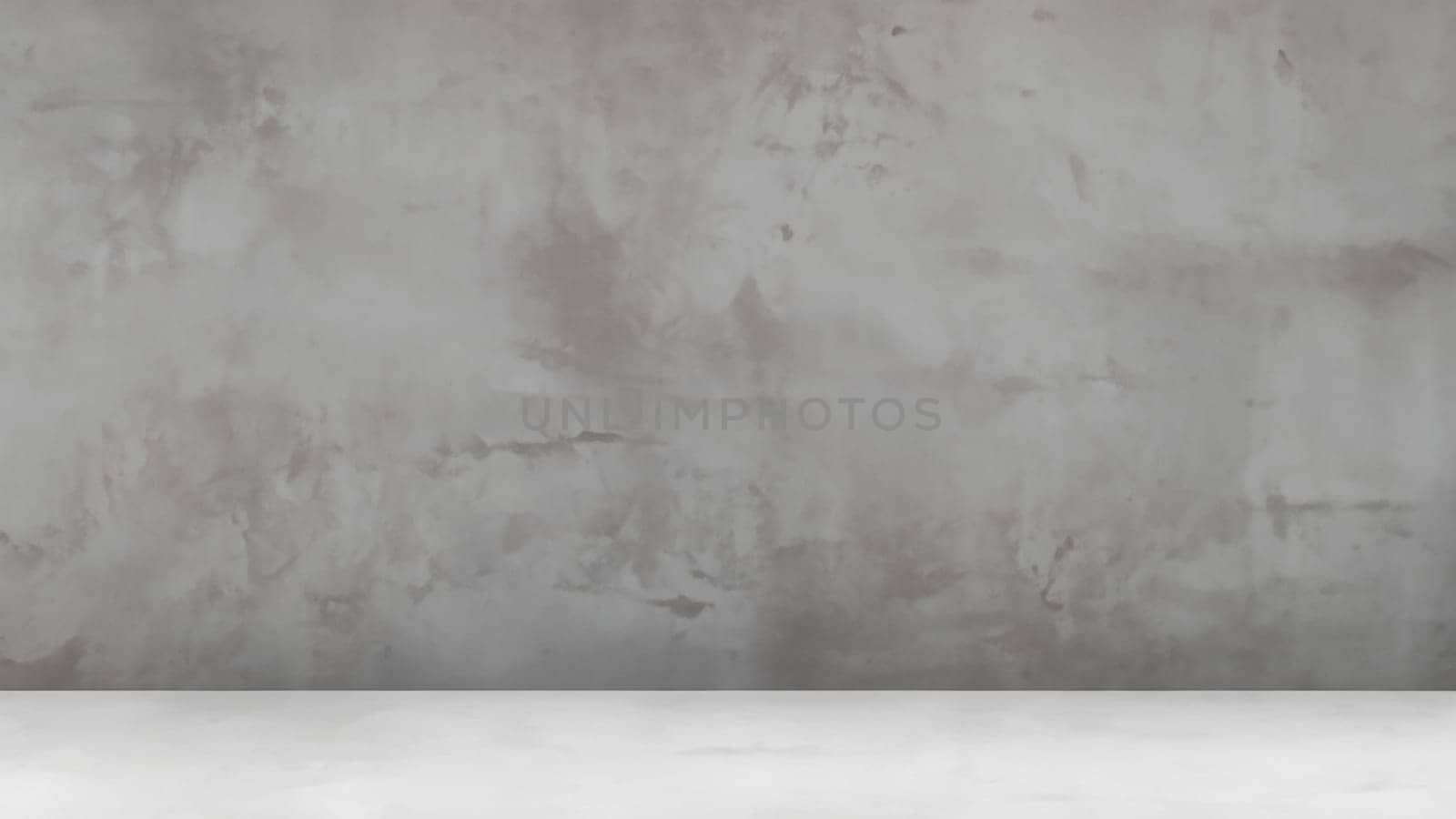 Grey Concrete Plaster Studio Background with Textured Surface