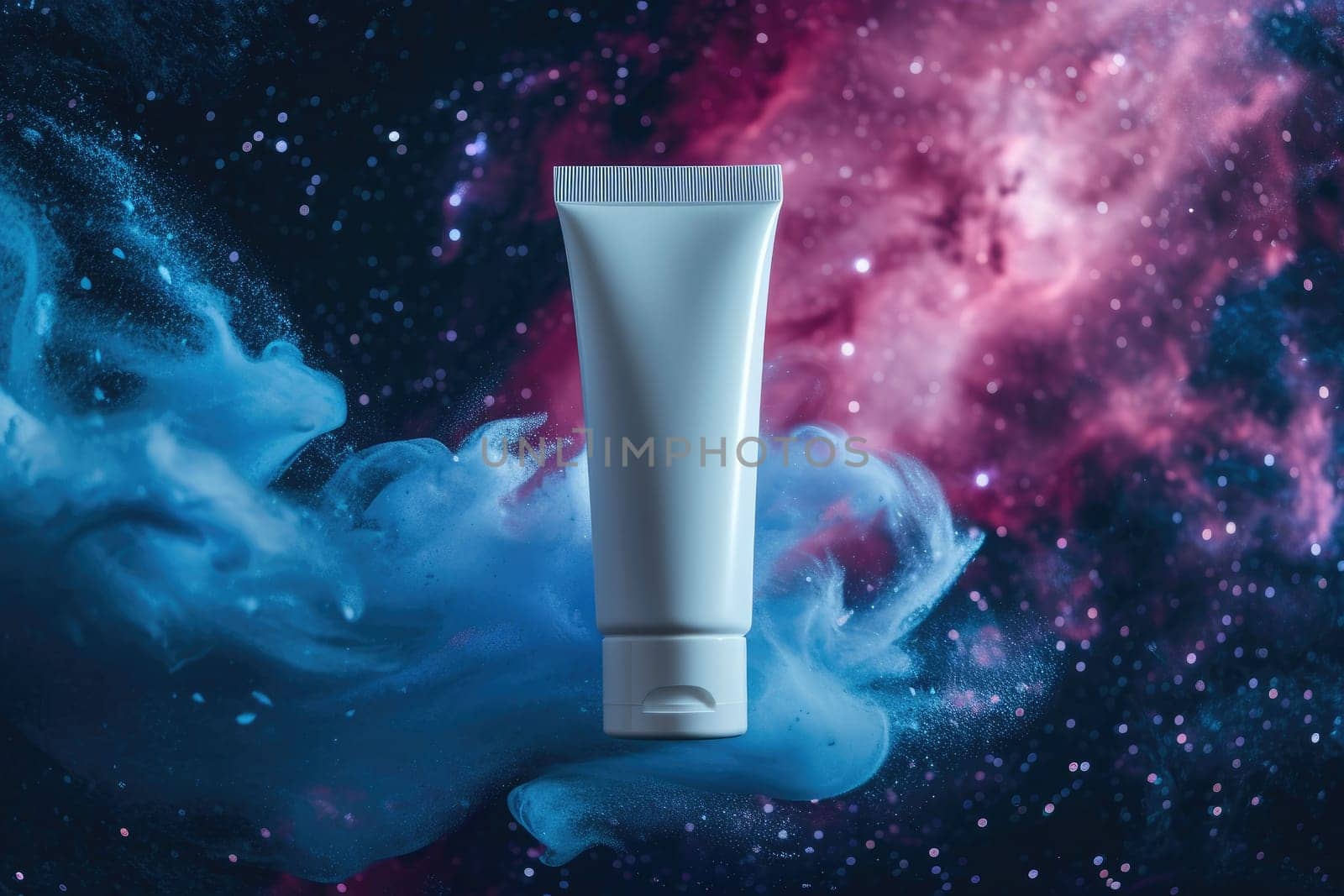 Mockup cosmetic product. skin care and treatment. Generative AI.