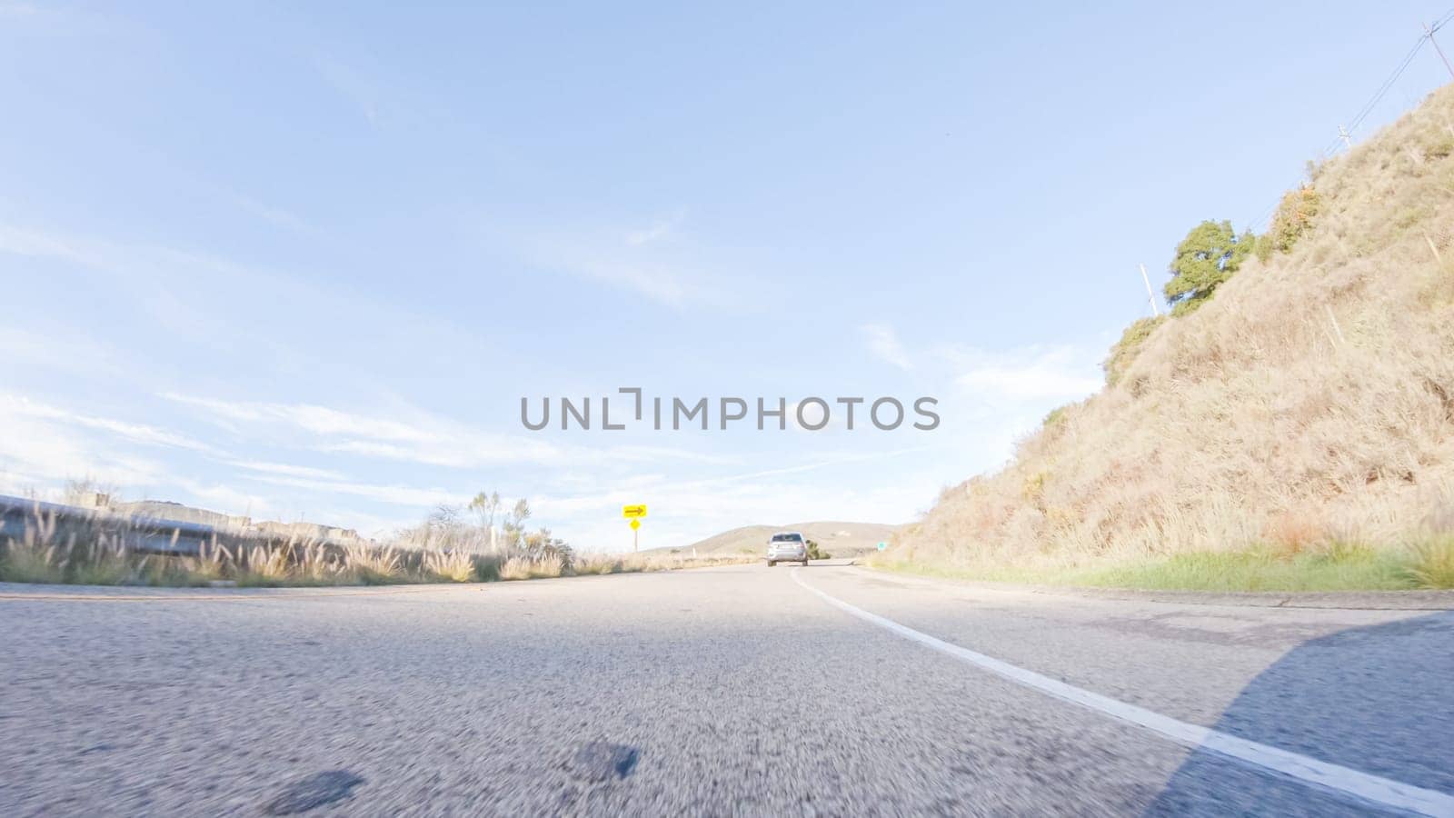 Sunny Winter Drive on HWY 1, Las Cruces by arinahabich
