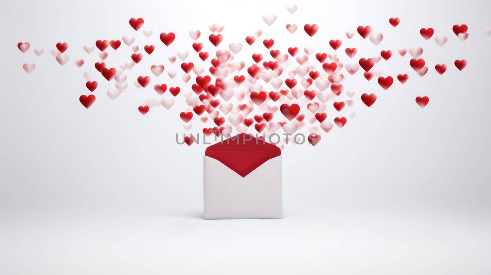valentine's day concept art heart and love, ai by rachellaiyl
