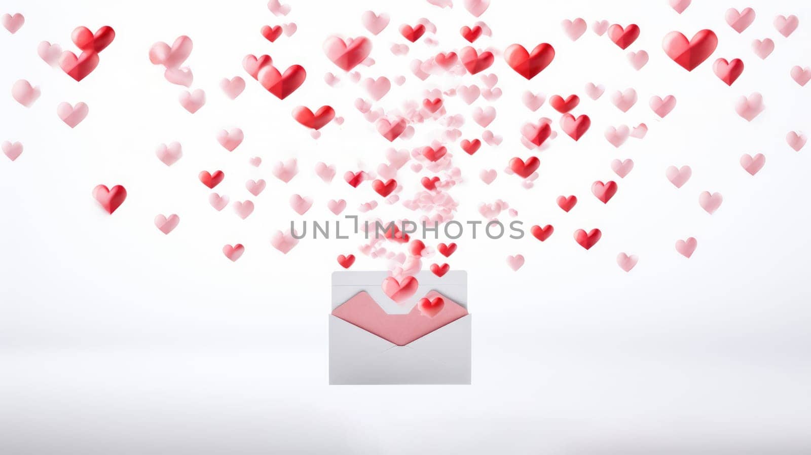 valentine's day concept art heart and love, ai by rachellaiyl