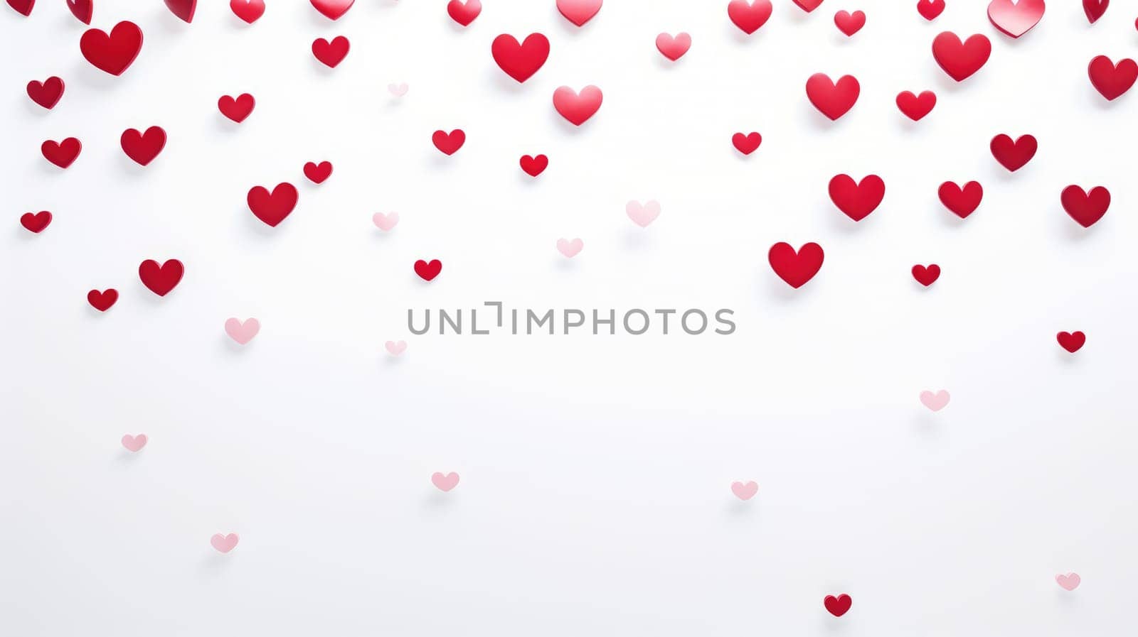 valentine's day concept art heart and love, ai by rachellaiyl