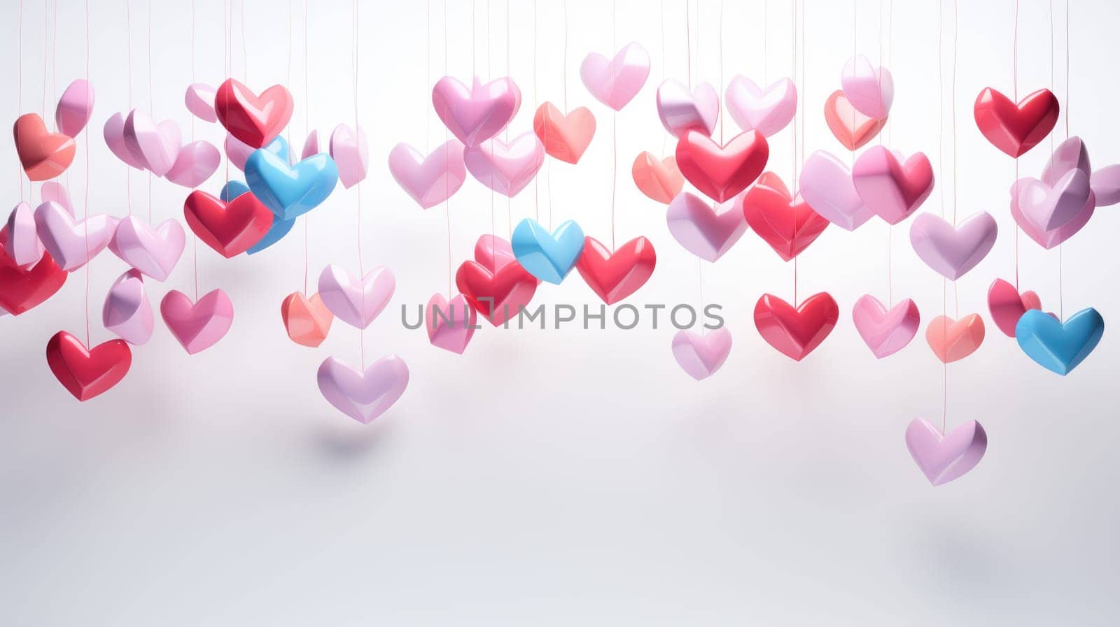 valentine's day concept art heart and love, ai by rachellaiyl