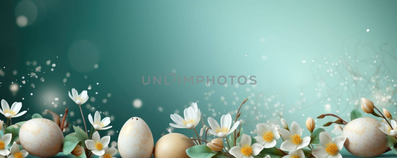 Easter background banner. ai generated by Desperada