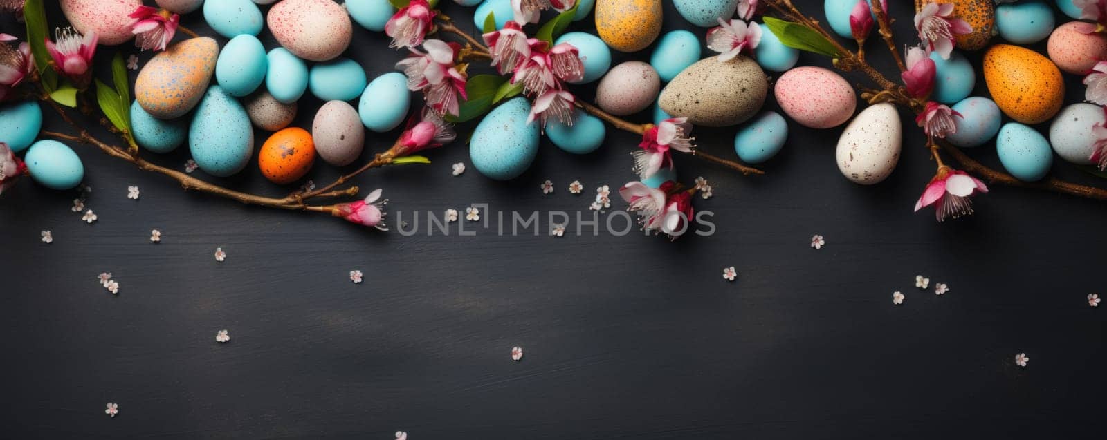 Easter background banner. ai generated by Desperada