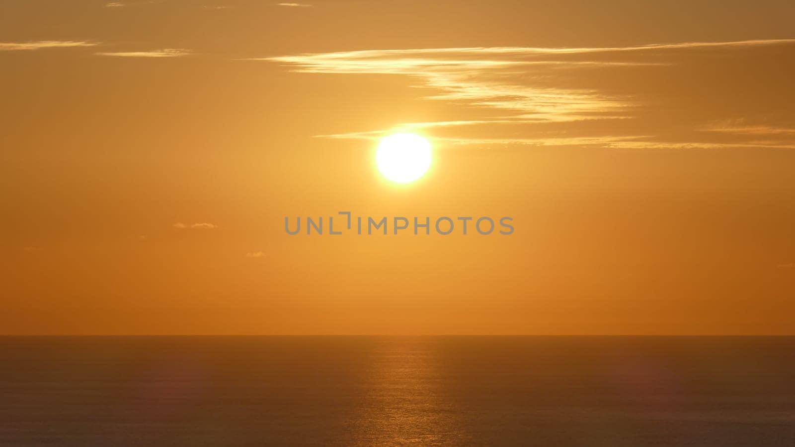 Sunset and reflections in the Cantabrian Sea, Basque Country. by XabiDonostia