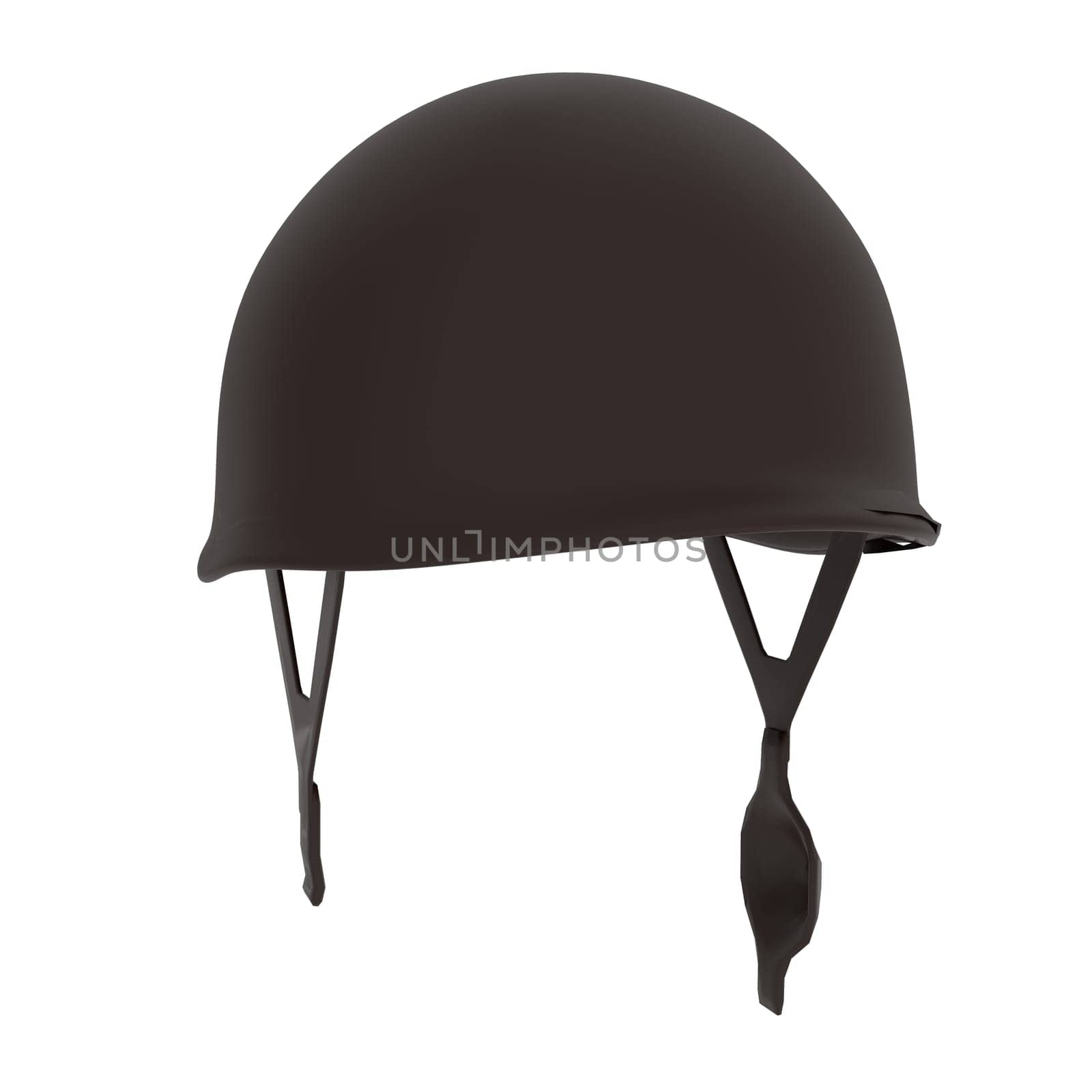 War Helmet isolated on white background. High quality 3d illustration