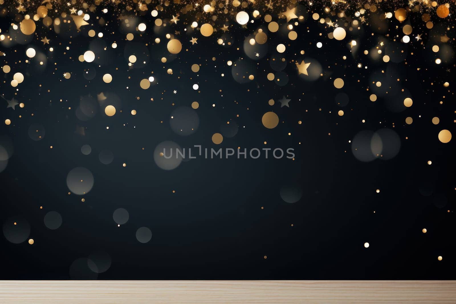 Happy new year frame banner. Generative AI.