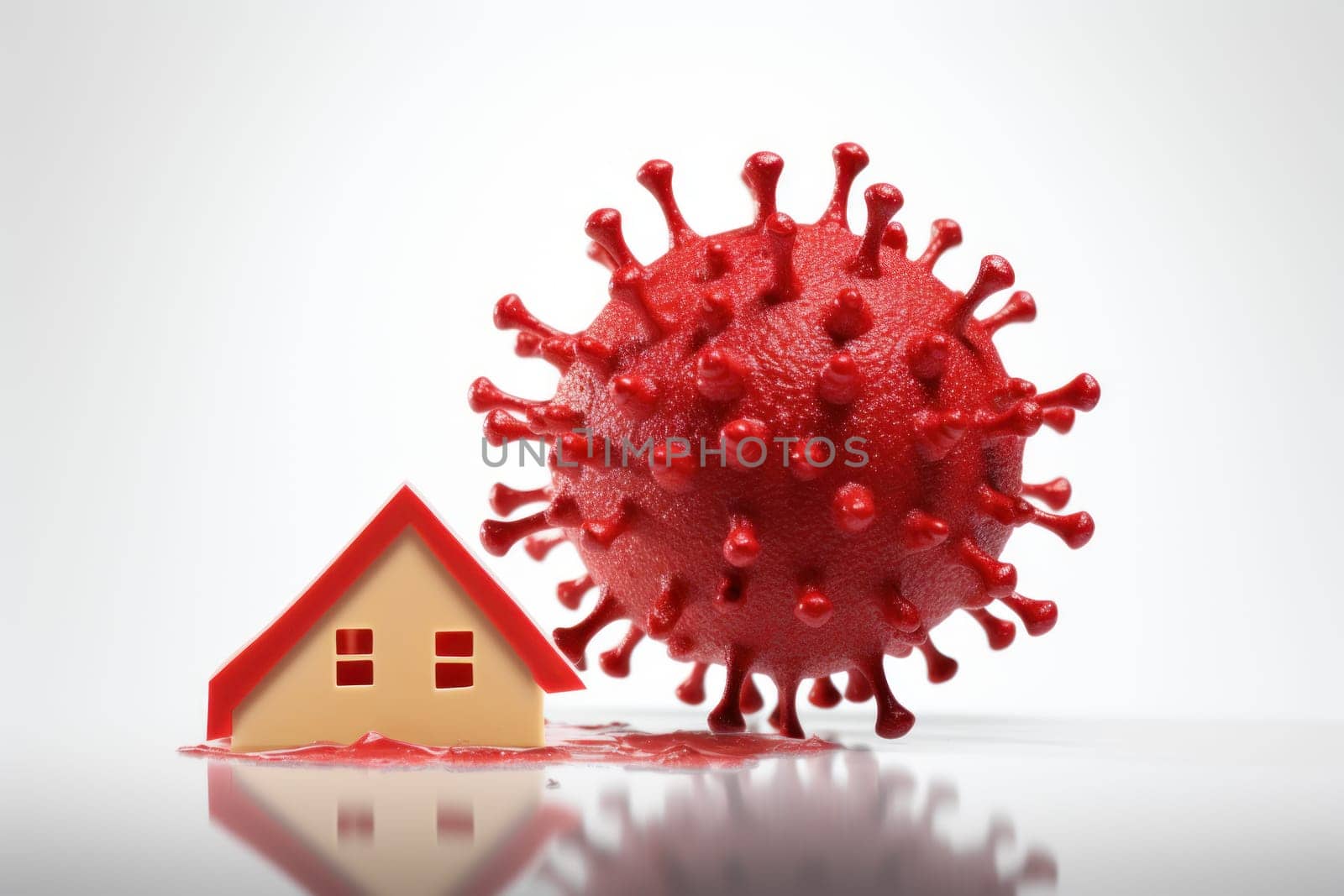 Outbreak control corona virus 2024. Generative AI.