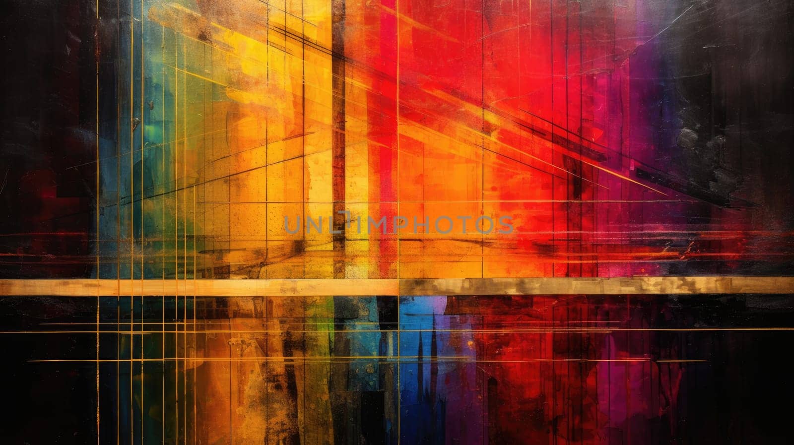 abstract color rainbow background LGBTQIA, ai