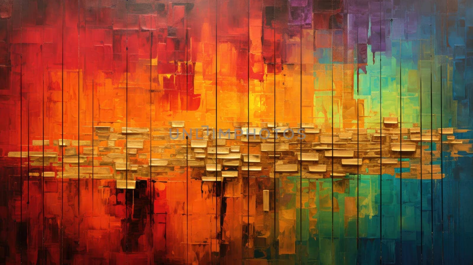 abstract color rainbow background LGBTQIA, ai