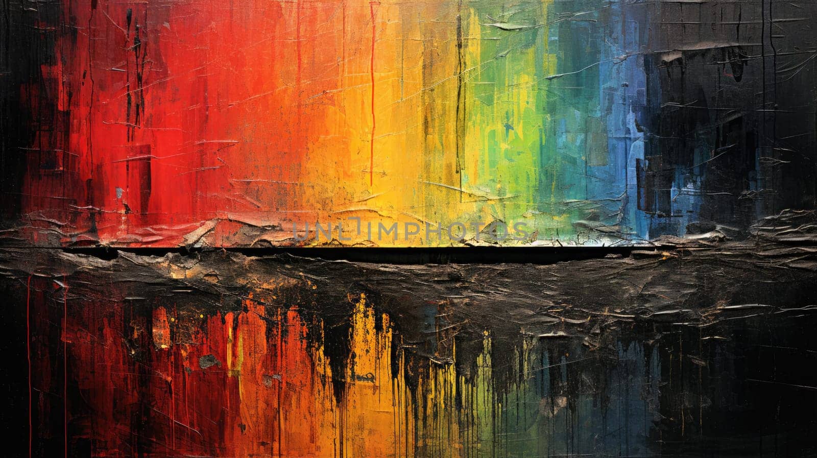 abstract color rainbow background LGBTQIA, ai