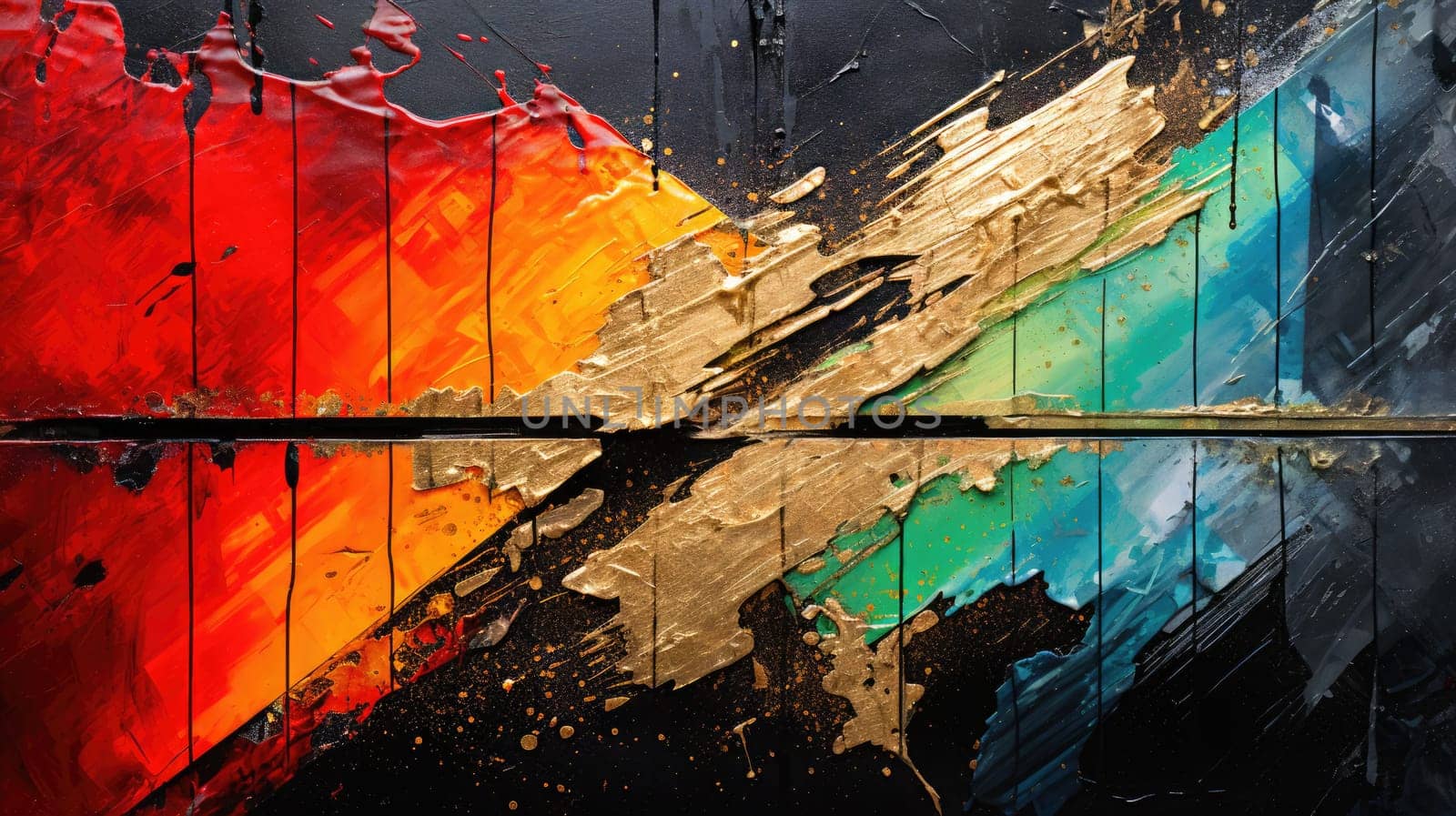 abstract color rainbow background LGBTQIA, ai