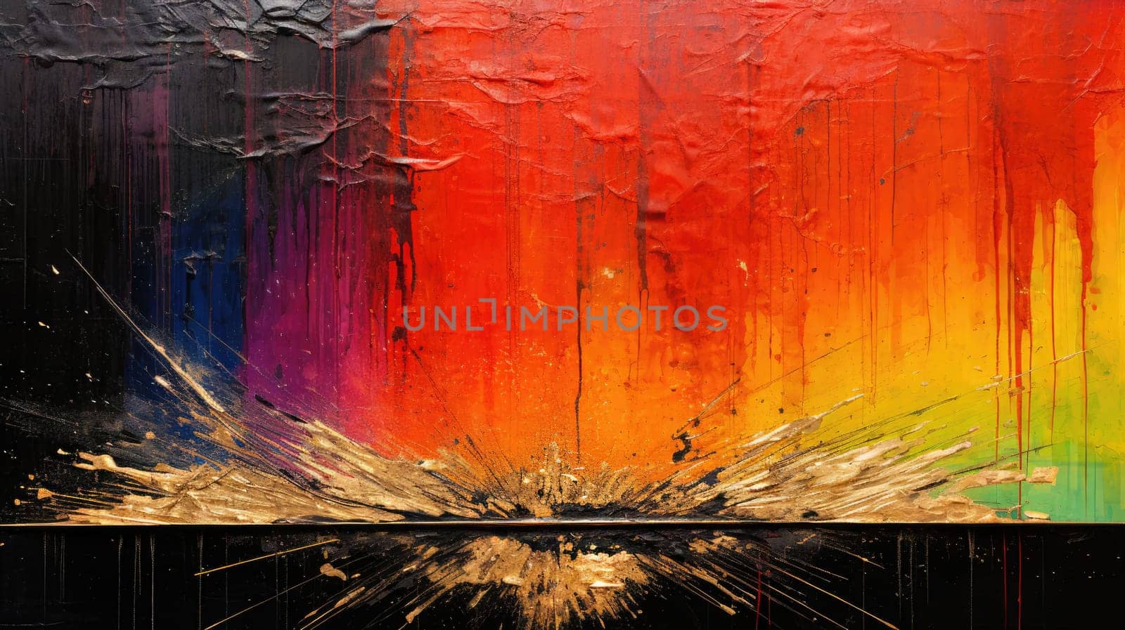 abstract color rainbow background LGBTQIA, ai