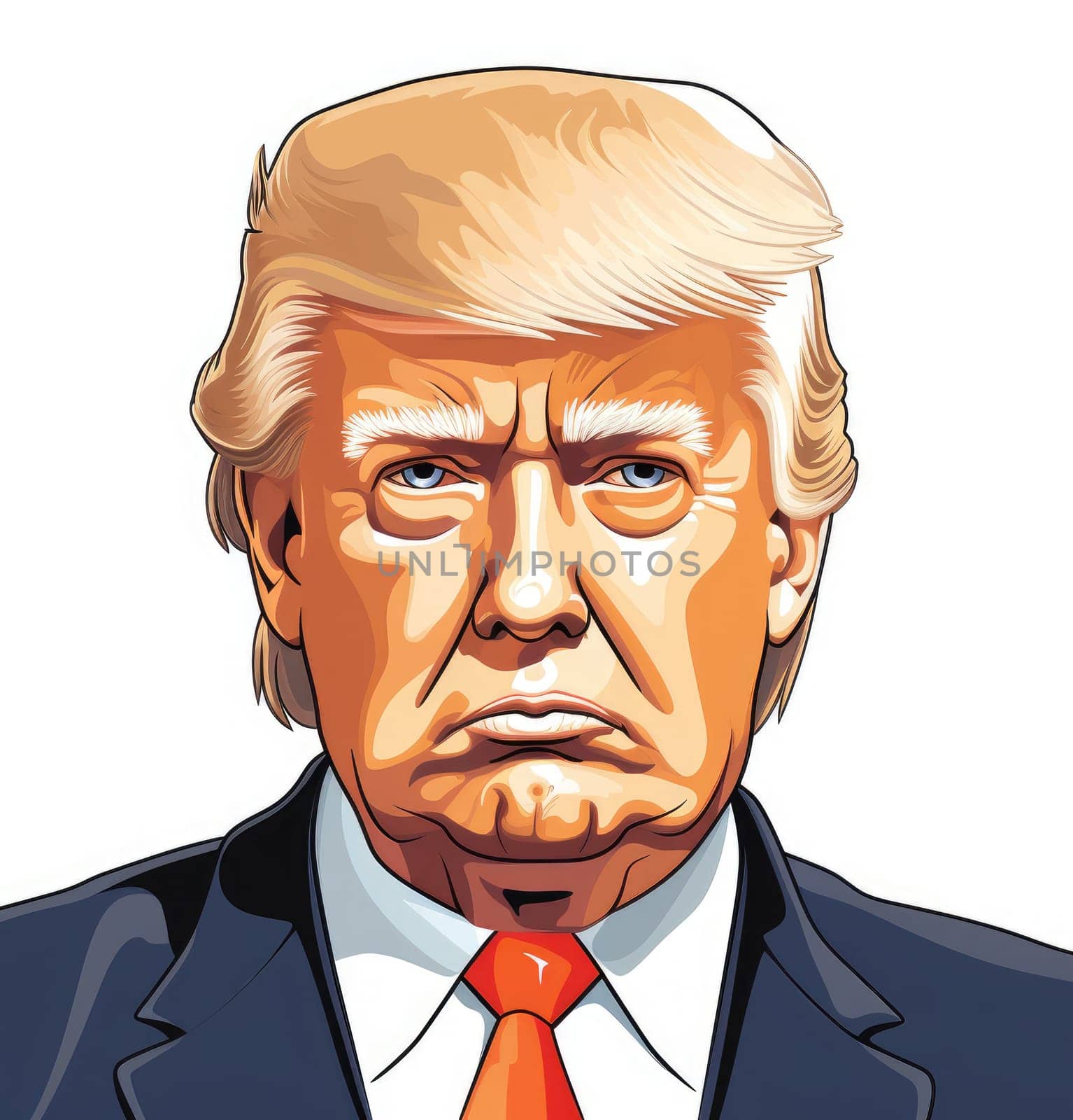 Donald Trump portrait