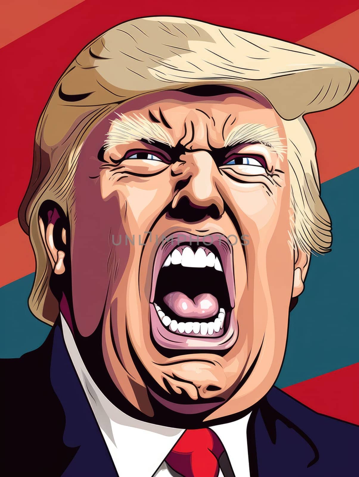 Donald Trump portrait