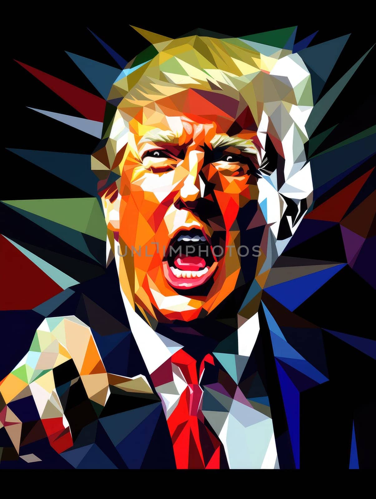 Donald Trump portrait by palinchak
