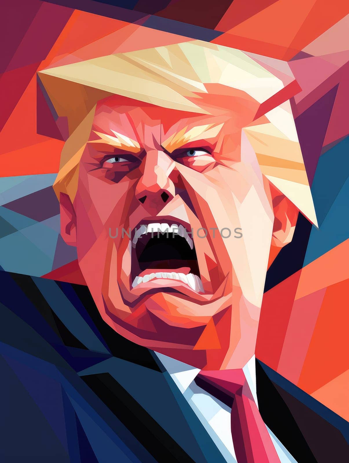 Donald Trump portrait