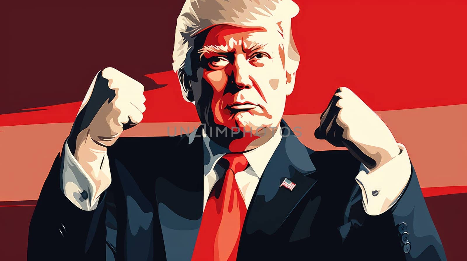 Donald Trump portrait by palinchak