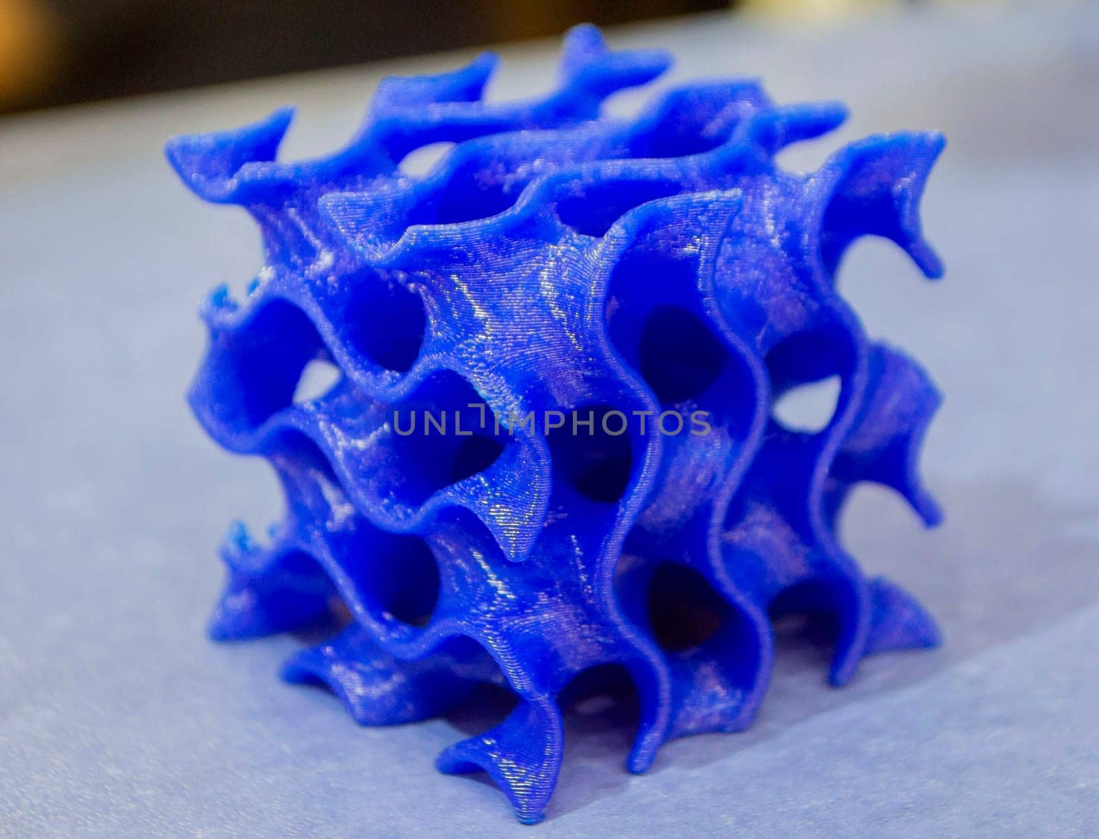 Object model printed on a 3D printer from molten plastic. 3D printer printed by Mari1408