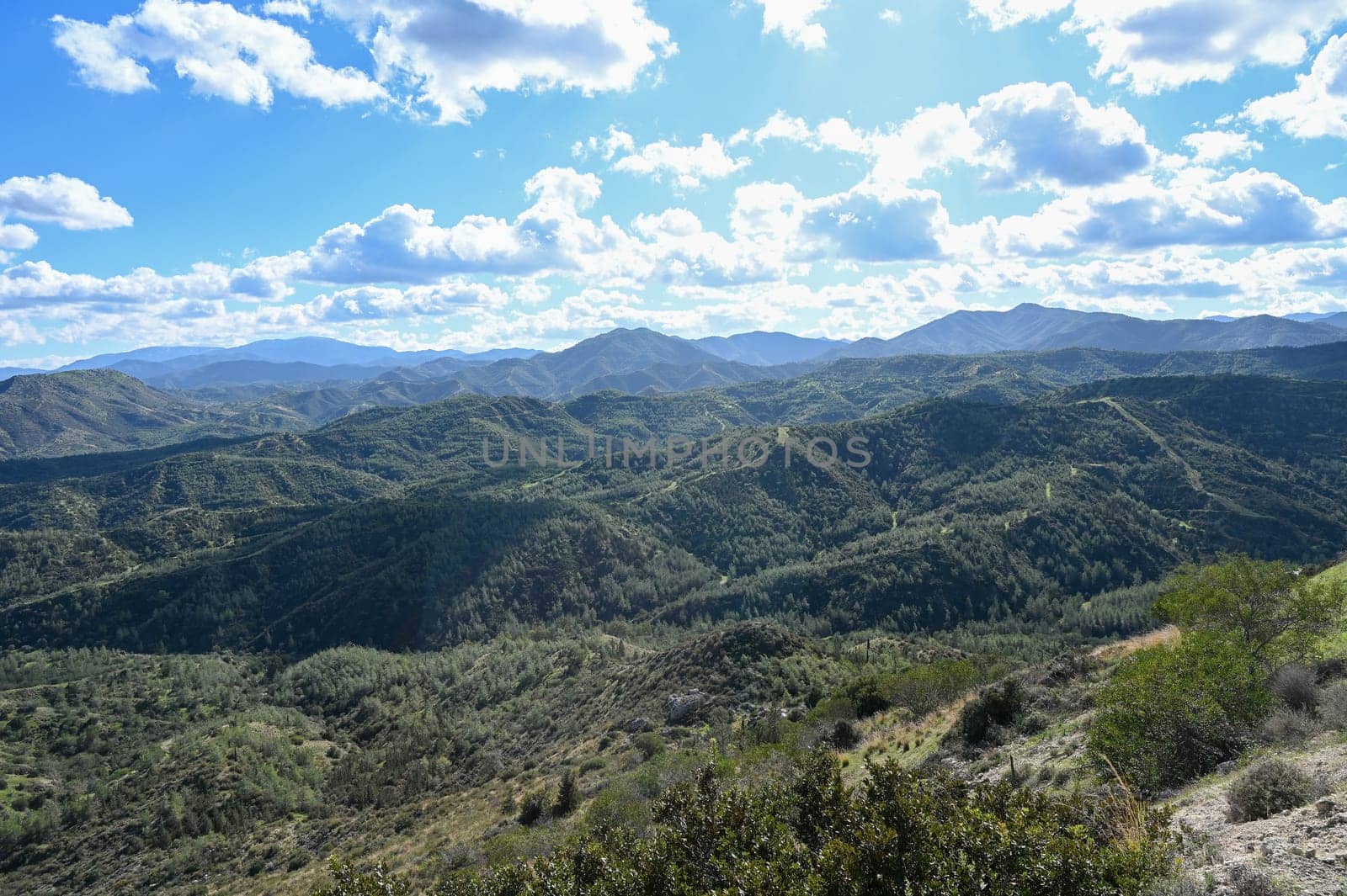 beautiful mountains in cyprus in winter 6