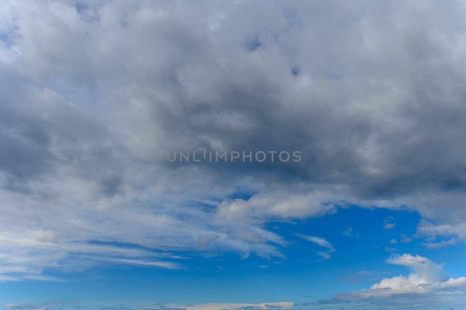 sky over the Mediterranean sea on a winter day in Cyprus 1